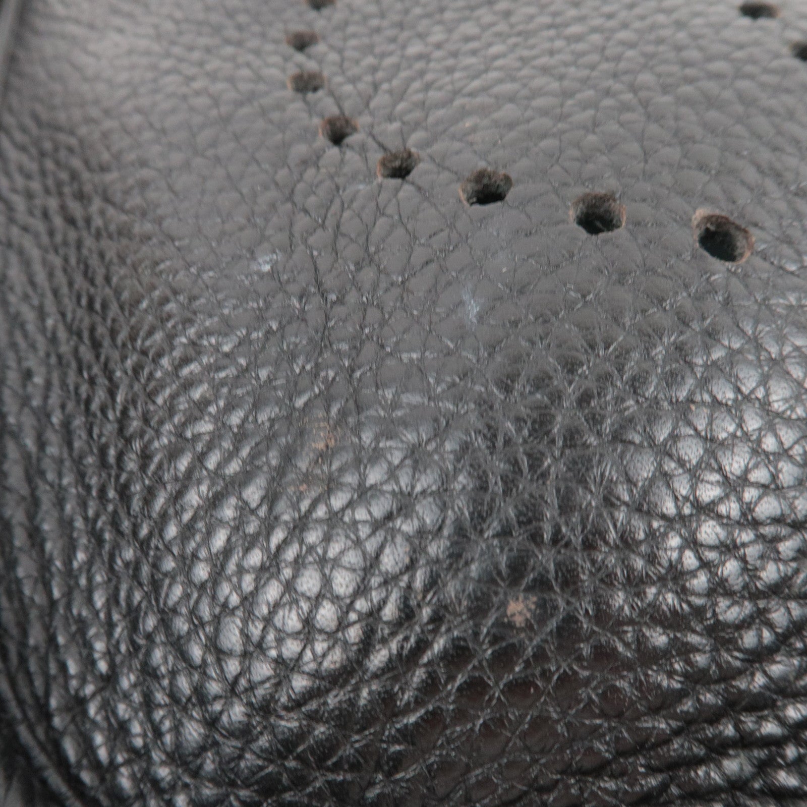 HERMES Evelyn 3 PM □O Stamp (2011) Taurillon Clemence Black Silver HDW *Strap