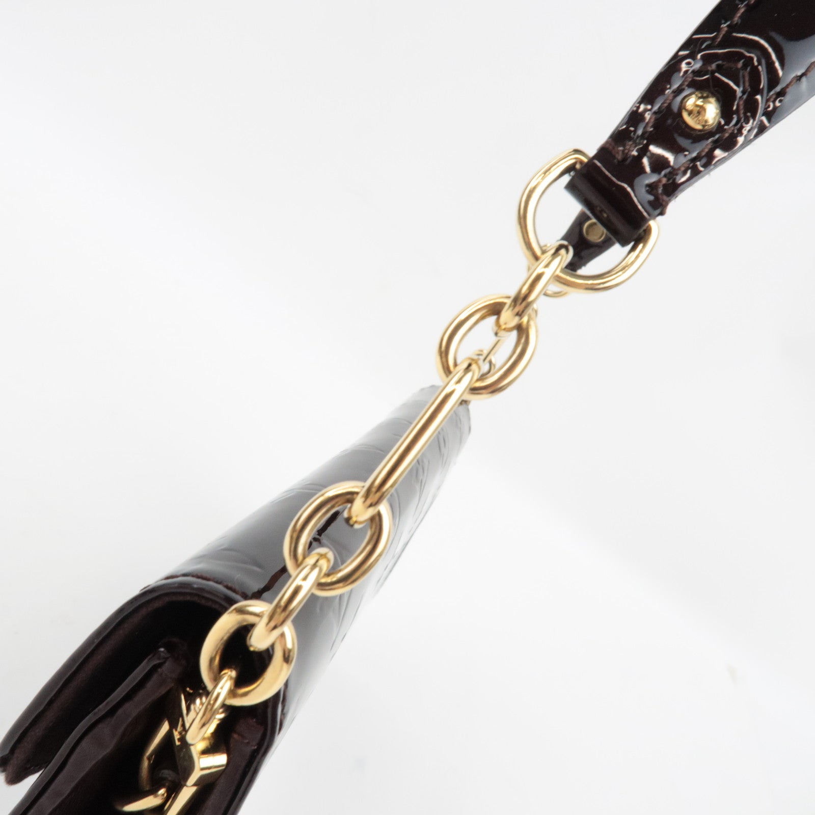 Louis Vuitton Monogram Vernis Sunset Boulevard Shoulder bag Amarante M93542 TR0120 *Box, Dust bag