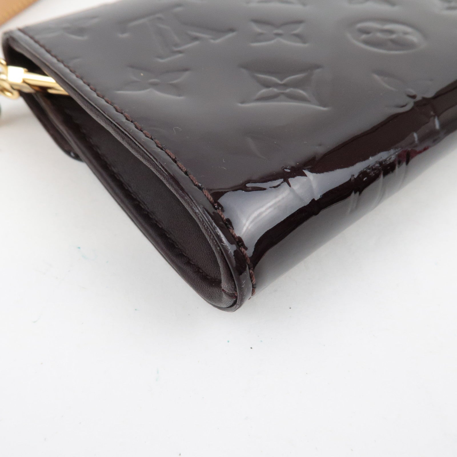 Louis Vuitton Monogram Vernis Sunset Boulevard Shoulder bag Amarante M93542 TR0120 *Box, Dust bag