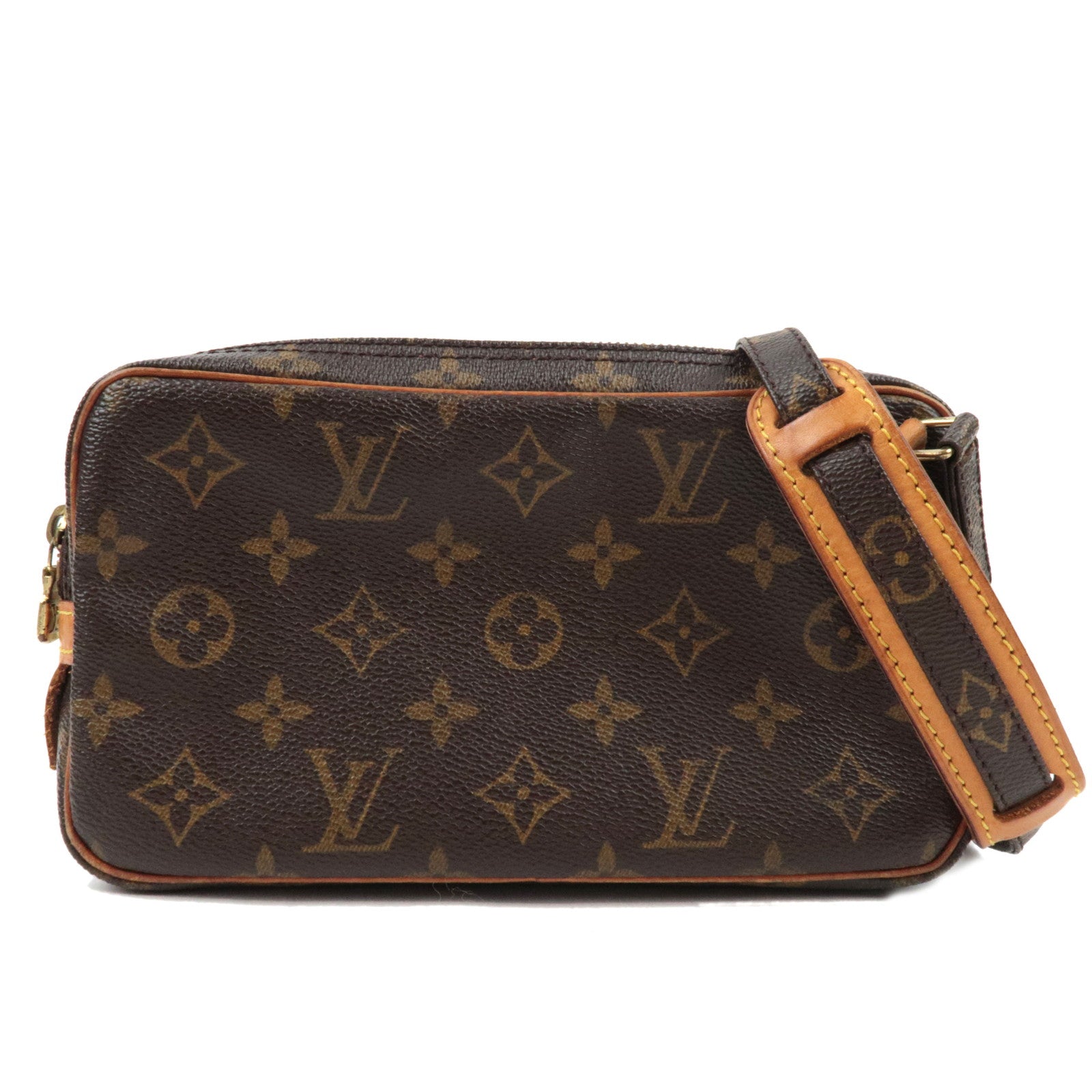 Louis Vuitton Monogram Pochette Marly Bandouliere Shoulder Bag M51828 SL0042 *Dust bag76702
