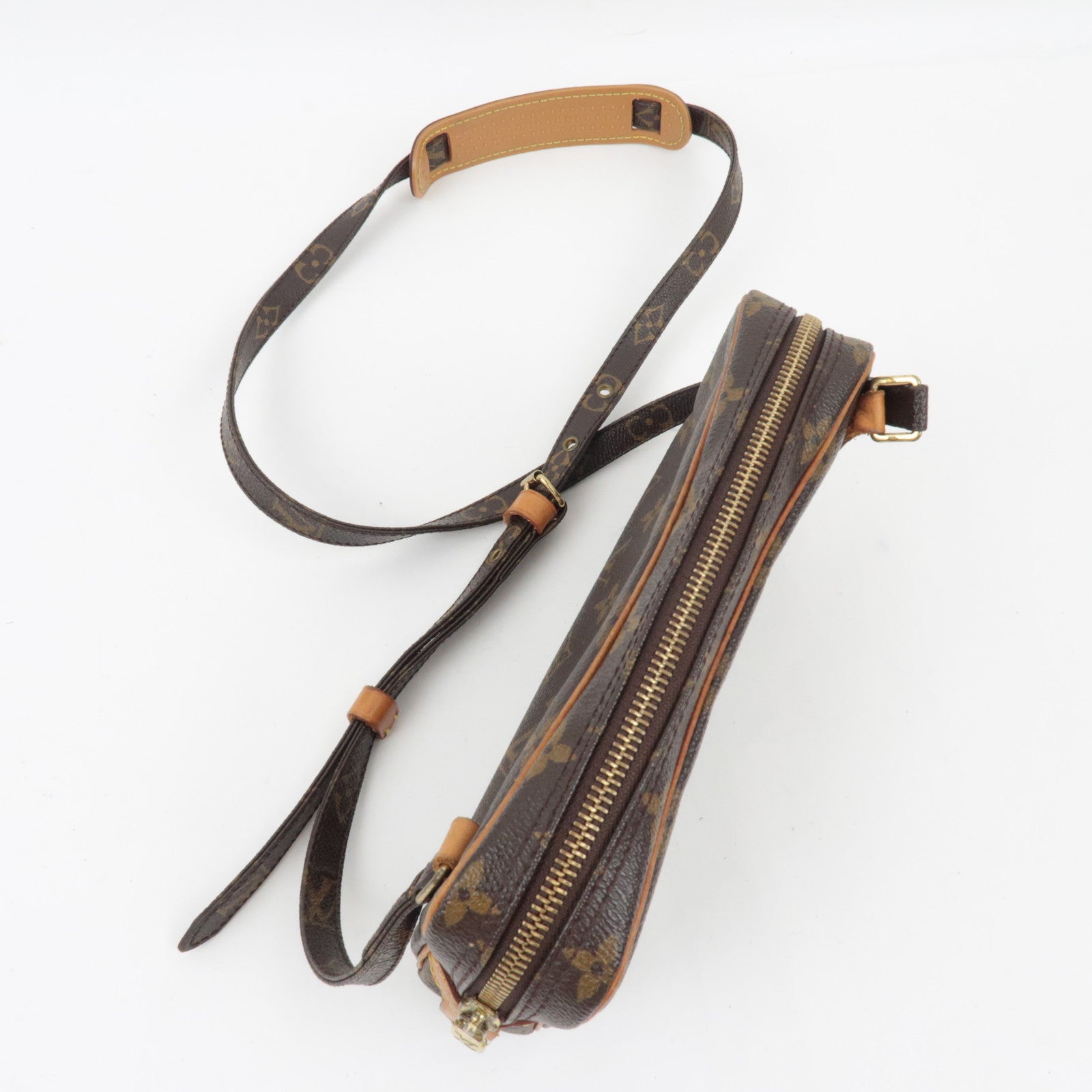 Louis Vuitton Monogram Pochette Marly Bandouliere Shoulder Bag M51828 SL0042 *Dust bag