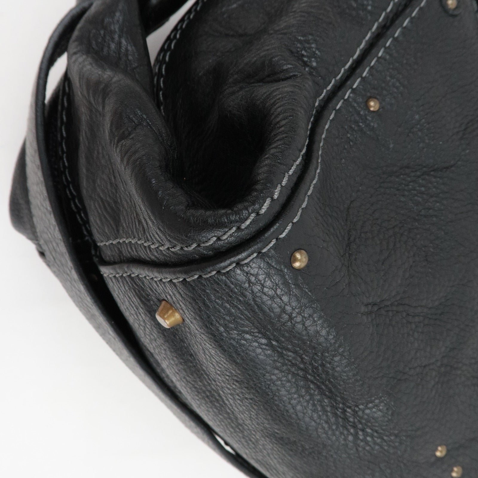 Chloe Paddington 2Way Shoulder Bag Leather Black *Key Lock