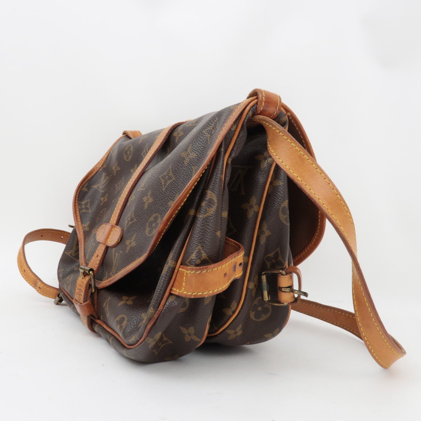 Louis Vuitton Monogram Saumur 30 Shoulder Bag M42256 AR0970