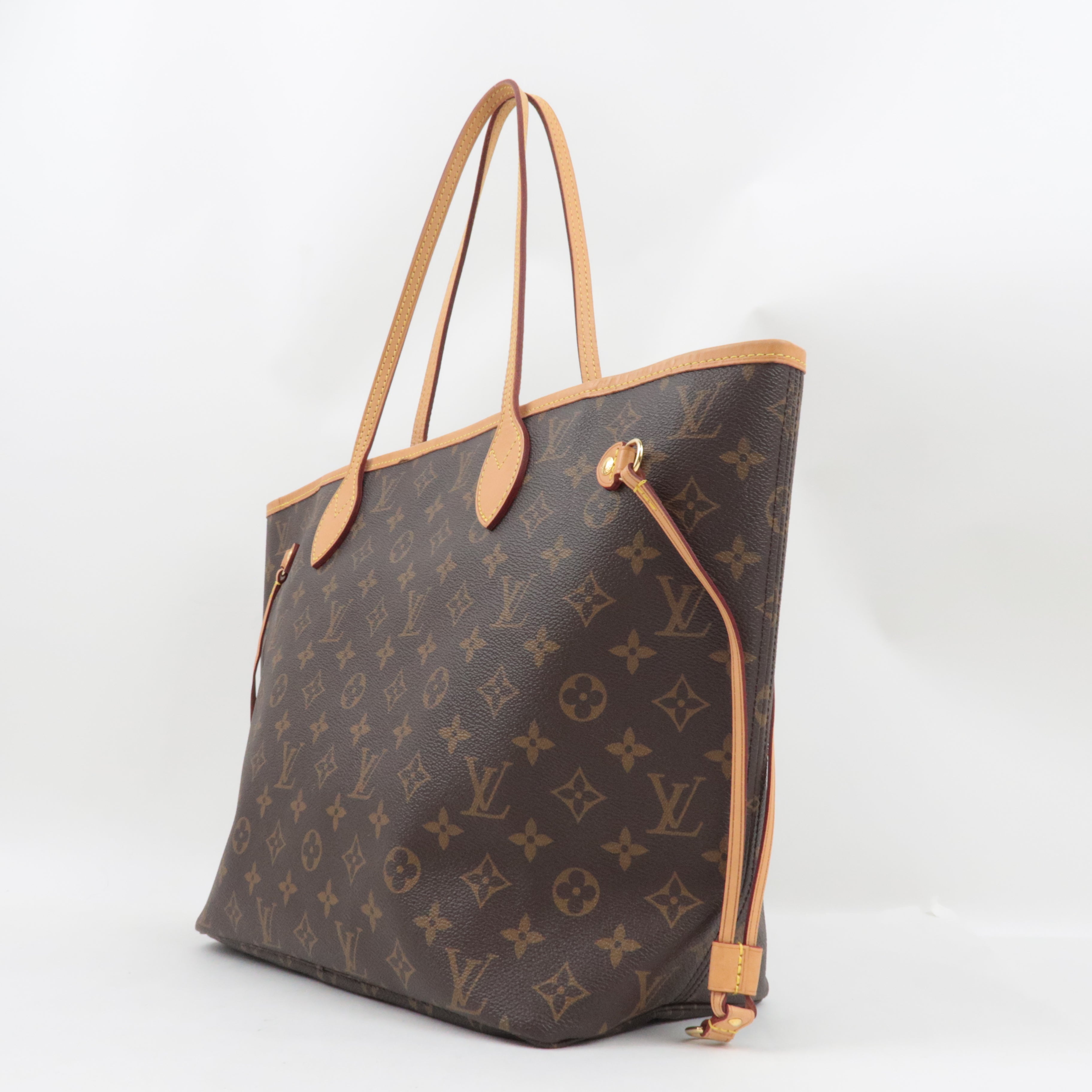 Louis Vuitton Monogram Neverfull MM Tote Bag M40995 LM0139 *Dust bag