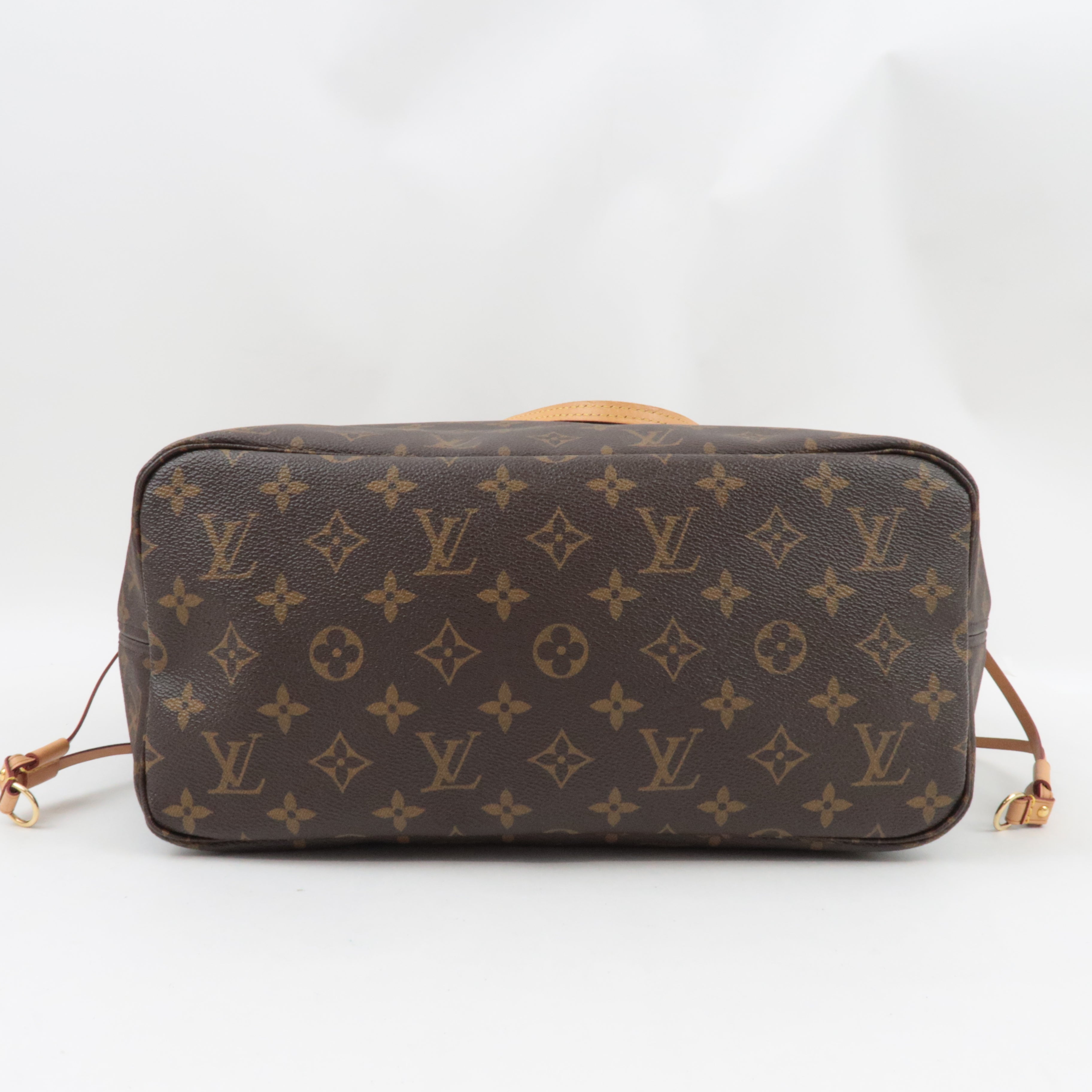 Louis Vuitton Monogram Neverfull MM Tote Bag M40995 LM0139 *Dust bag