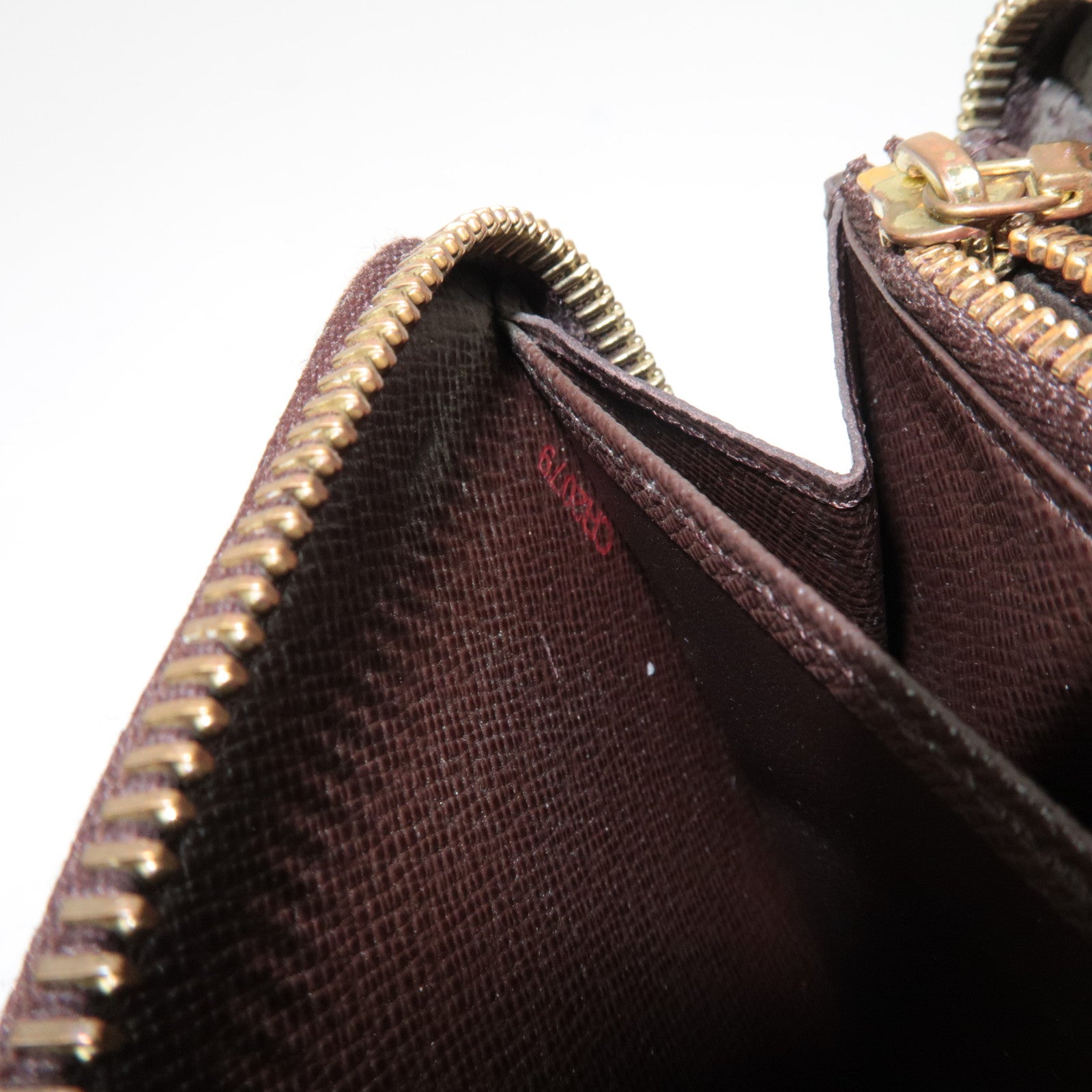 Louis Vuitton Damier Zippy Long Wallet N60015 CA2079