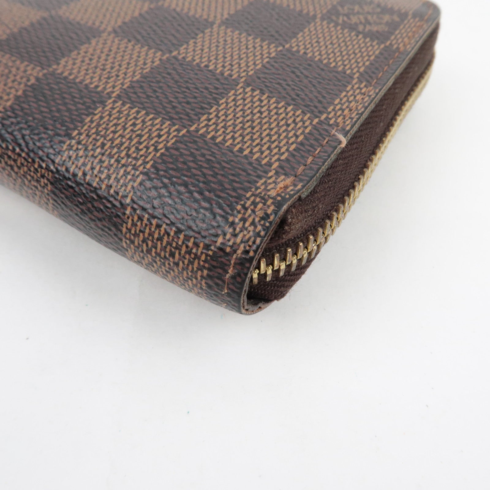Louis Vuitton Damier Zippy Long Wallet N60015 CA2079