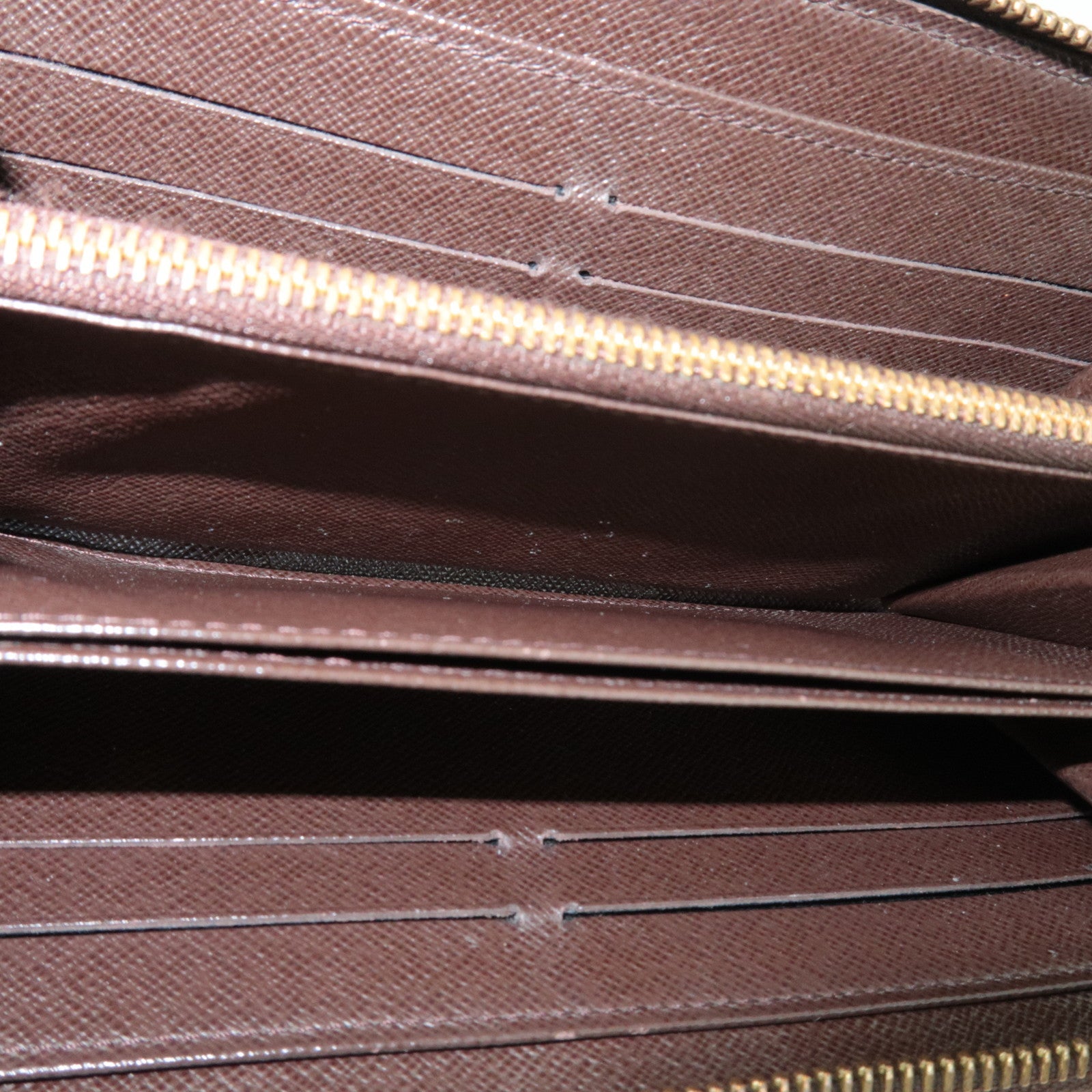 Louis Vuitton Damier Zippy Long Wallet N60015 CA2079