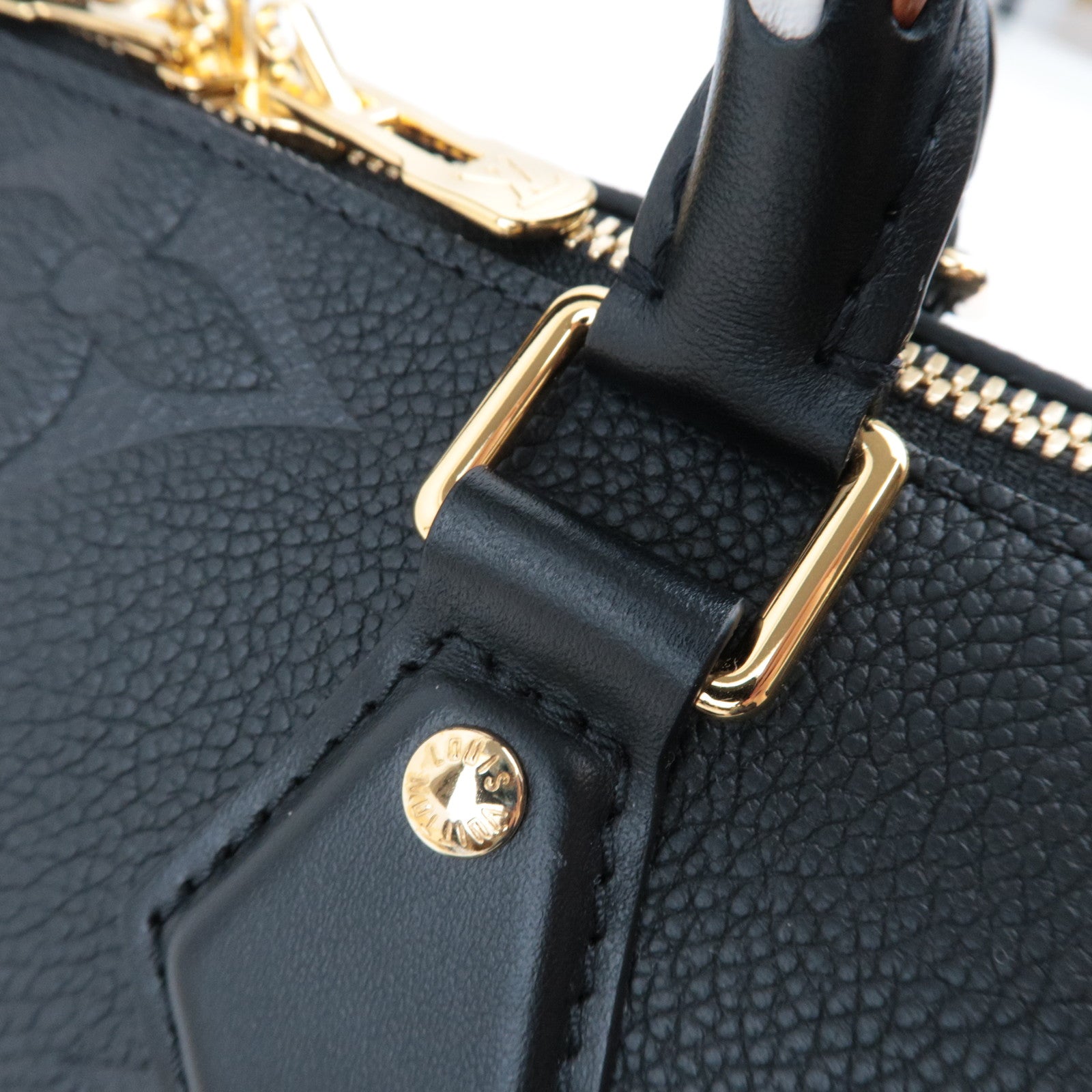 Louis Vuitton Monogram Empreinte Wild at Heart Speedy Bandouliere 25 Hand Bag Noir M58524 RFID *Dust bag, Strap