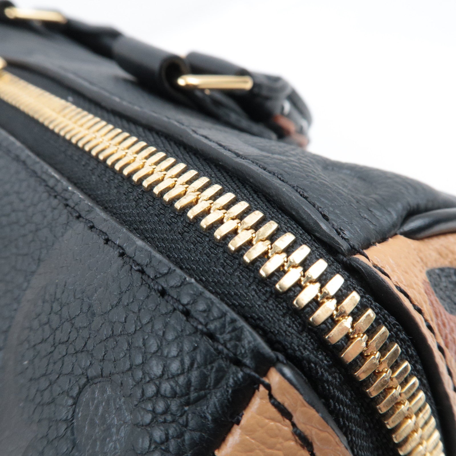 Louis Vuitton Monogram Empreinte Wild at Heart Speedy Bandouliere 25 Hand Bag Noir M58524 RFID *Dust bag, Strap