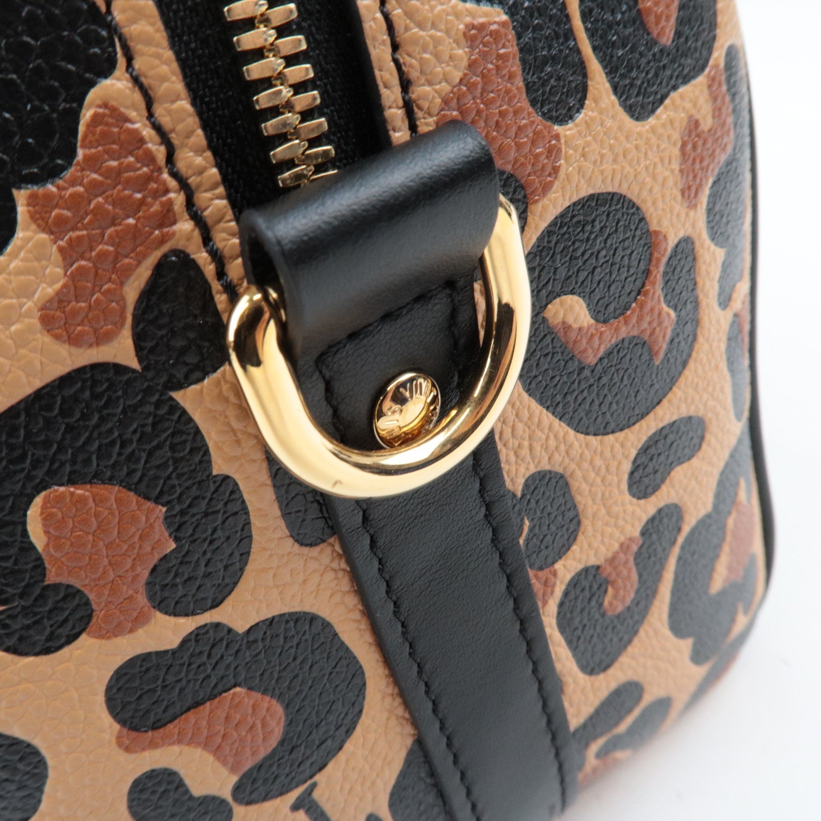 Louis Vuitton Monogram Empreinte Wild at Heart Speedy Bandouliere 25 Hand Bag Noir M58524 RFID *Dust bag, Strap