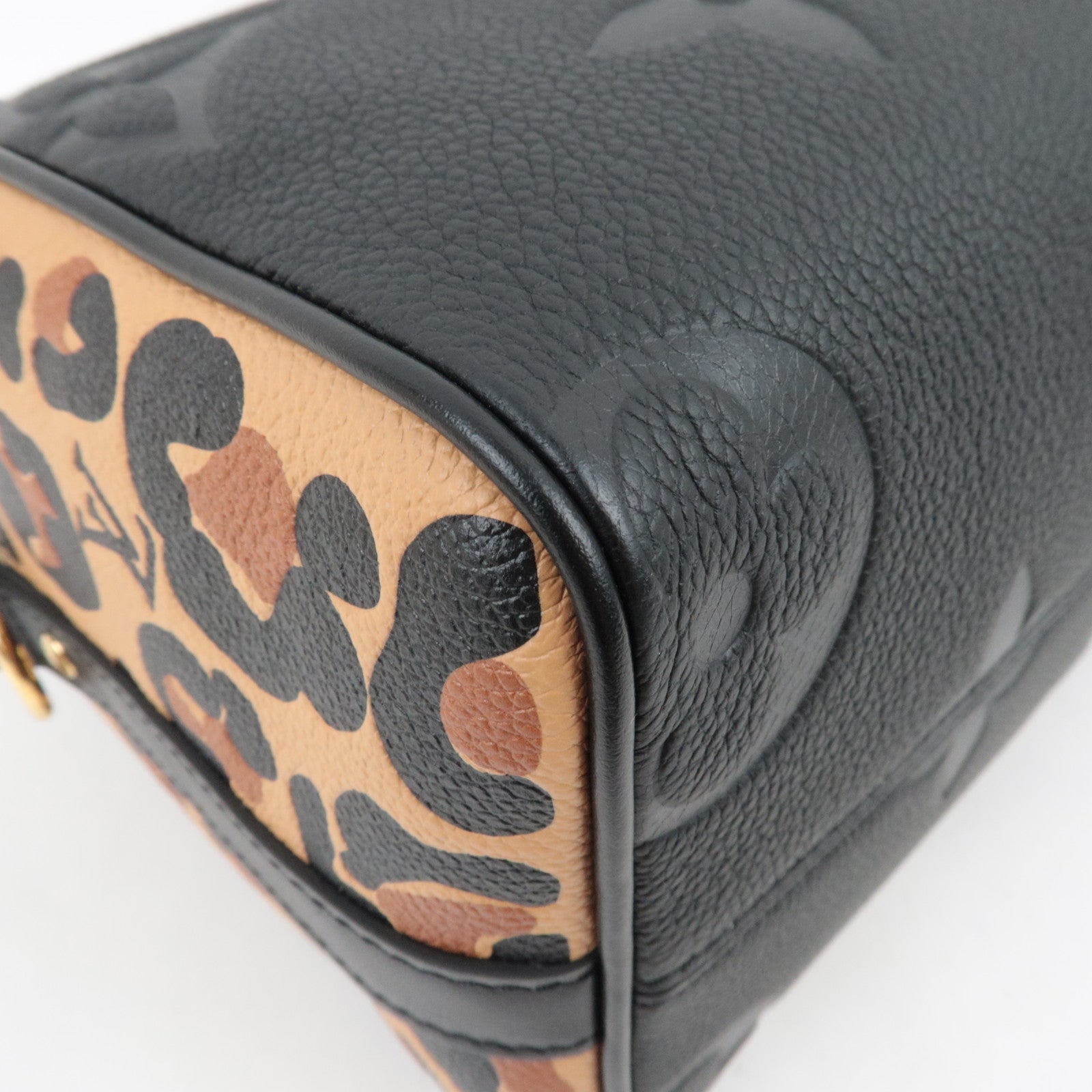 Louis Vuitton Monogram Empreinte Wild at Heart Speedy Bandouliere 25 Hand Bag Noir M58524 RFID *Dust bag, Strap