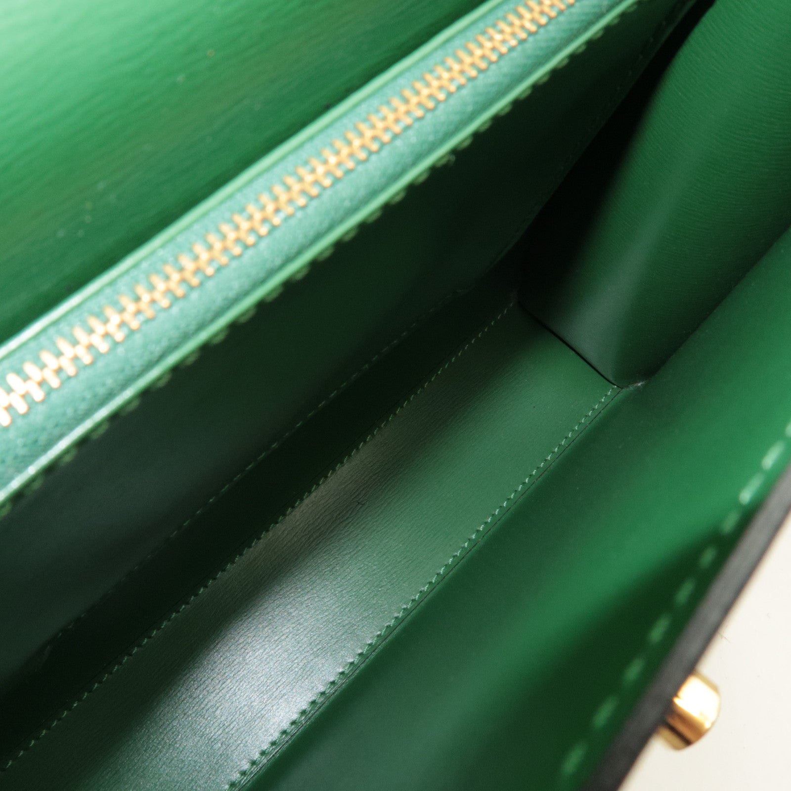 Louis Vuitton Epi Malesherbes Hand Bag Borneo Green M52374 MI0995