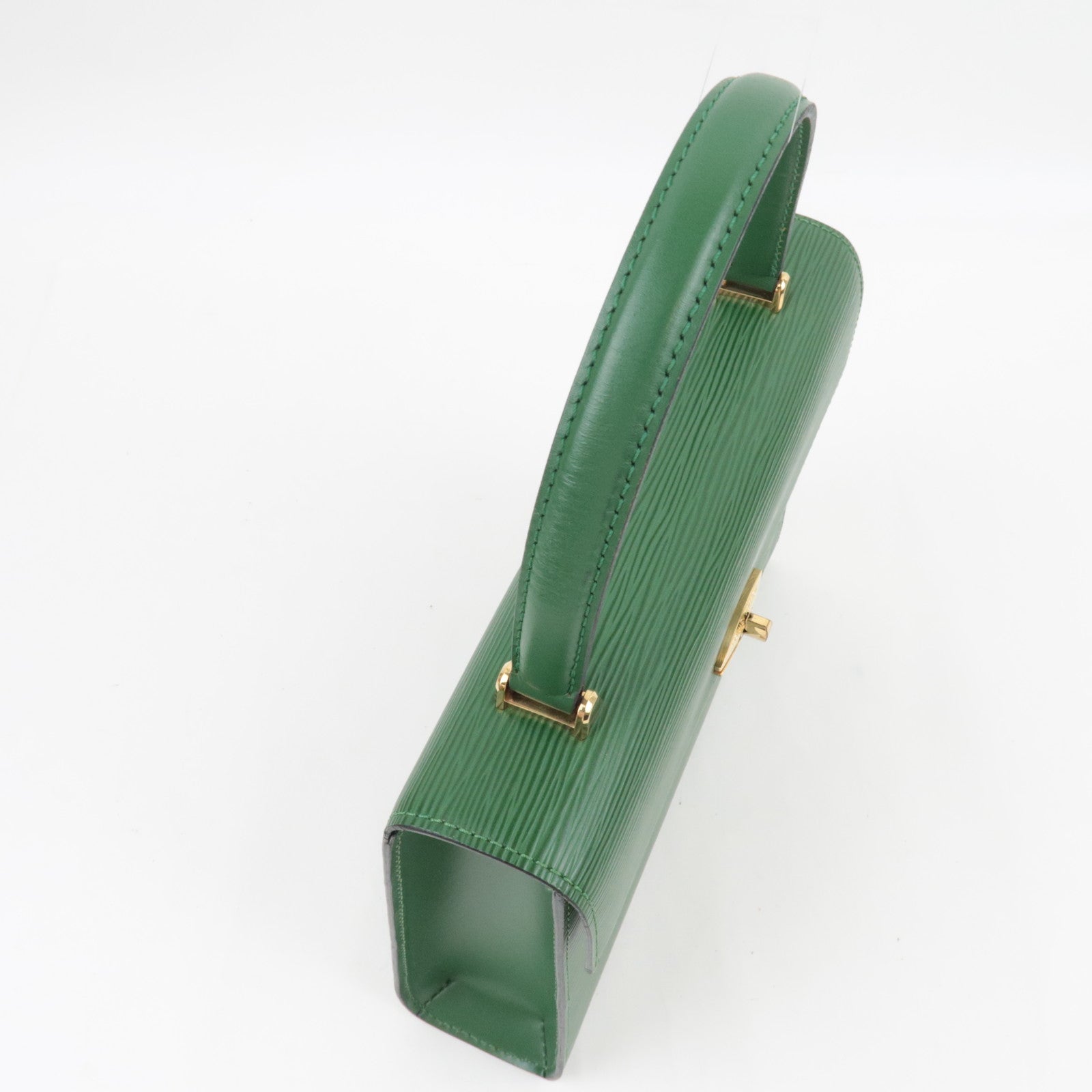 Louis Vuitton Epi Malesherbes Hand Bag Borneo Green M52374 MI0995