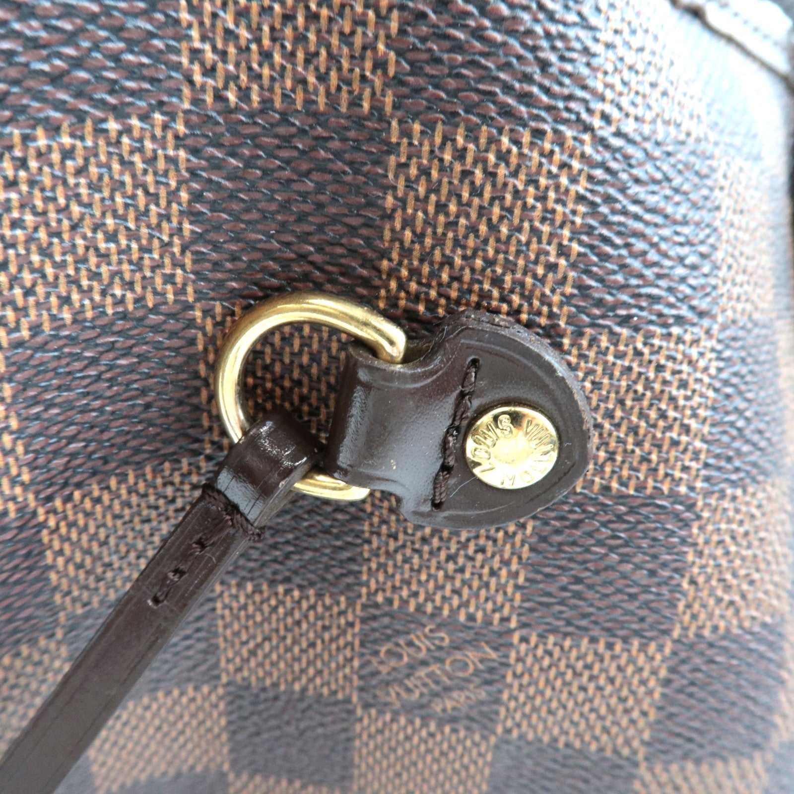 Louis Vuitton Damier Neverfull MM Tote Bag N51105 AR1068