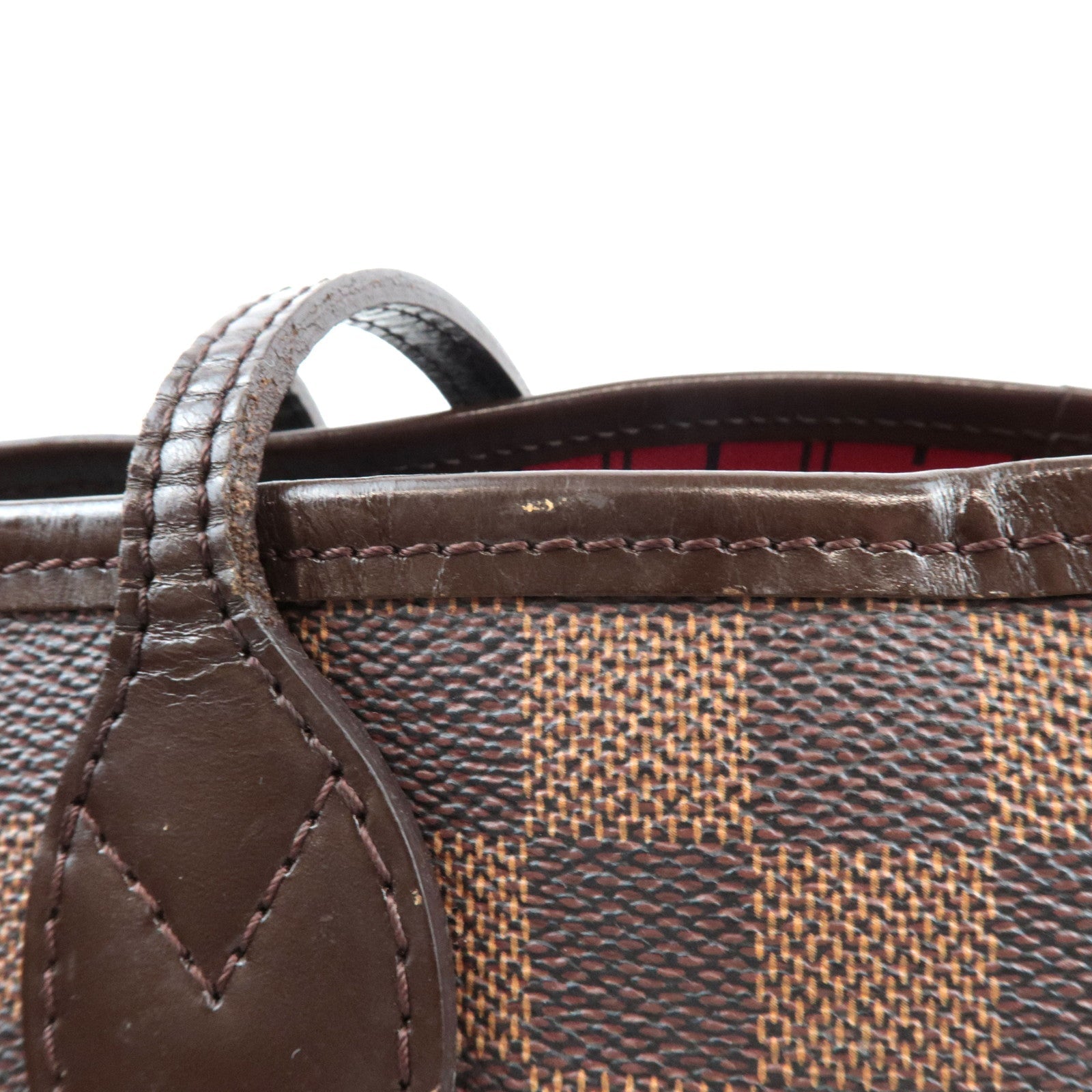 Louis Vuitton Damier Neverfull MM Tote Bag N51105 AR1068