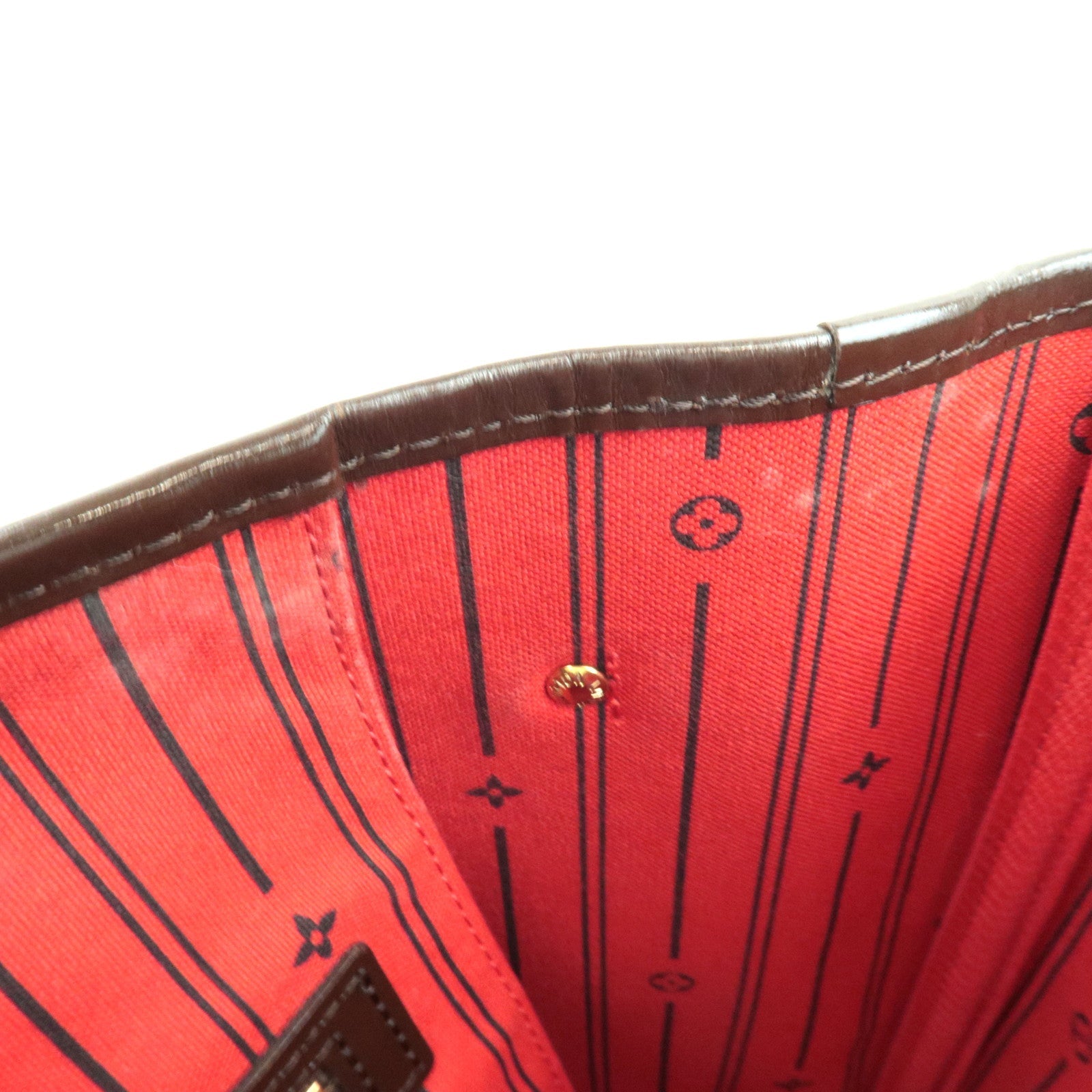 Louis Vuitton Damier Neverfull MM Tote Bag N51105 AR1068