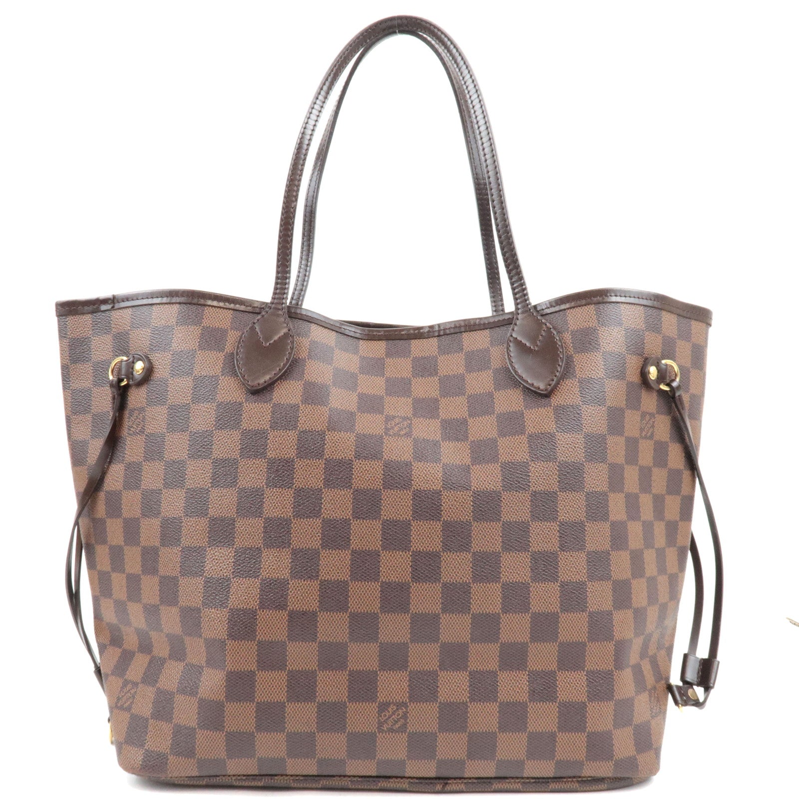 Louis Vuitton Damier Neverfull MM Tote Bag N51105 AR1068 76874