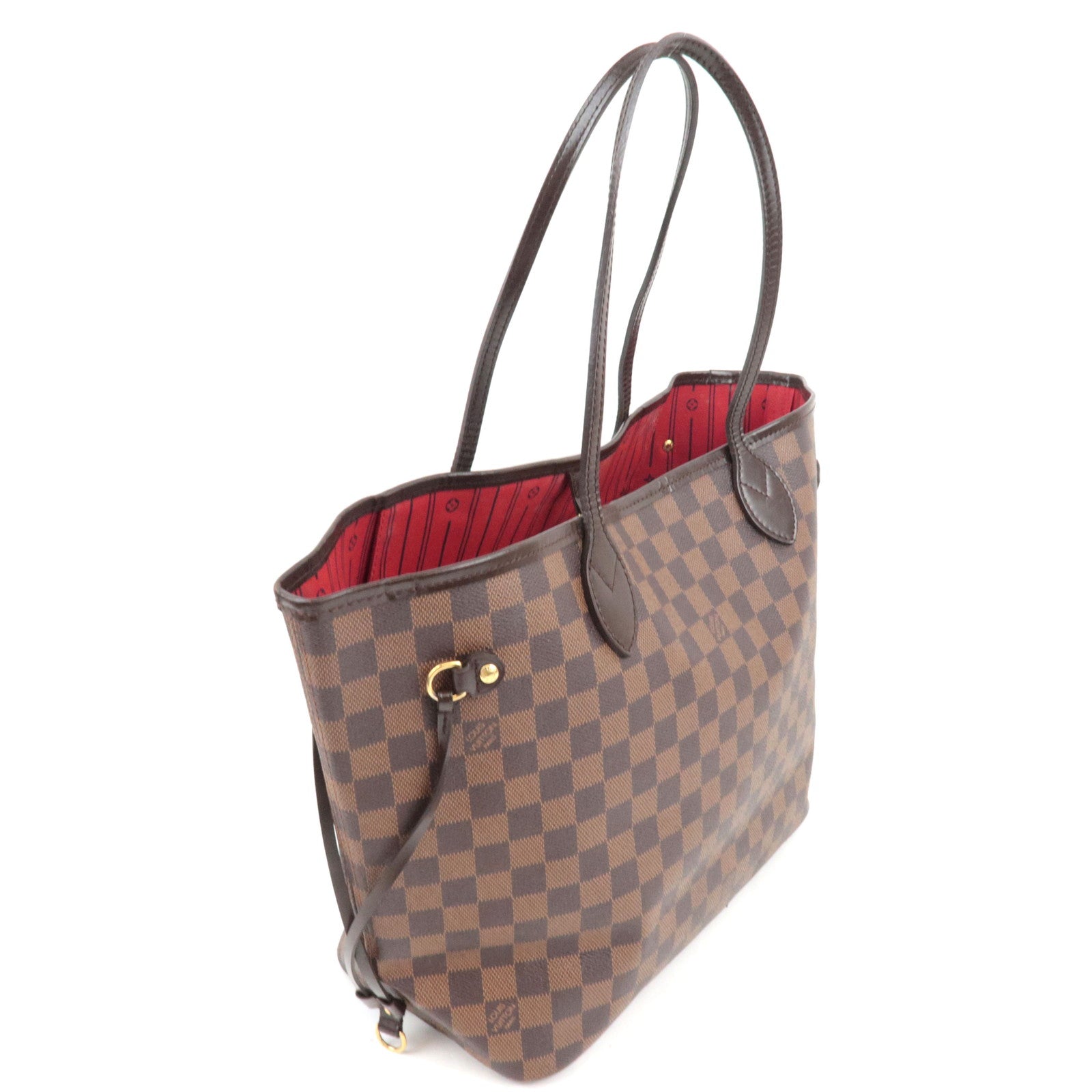 Louis Vuitton Damier Neverfull MM Tote Bag N51105 AR1068