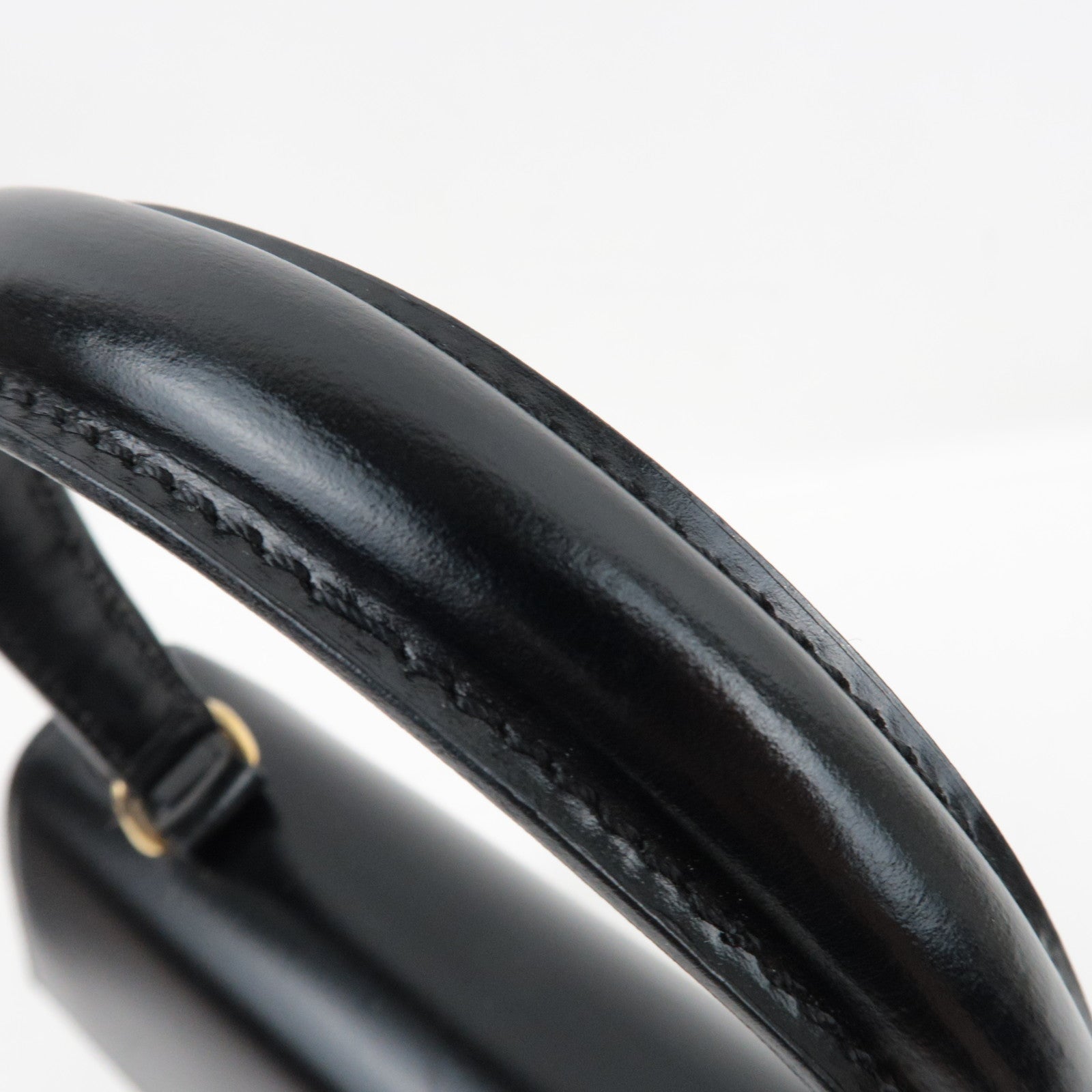 CELINE 2 Way Hand Bag Leather Black *Dust bag, Strap