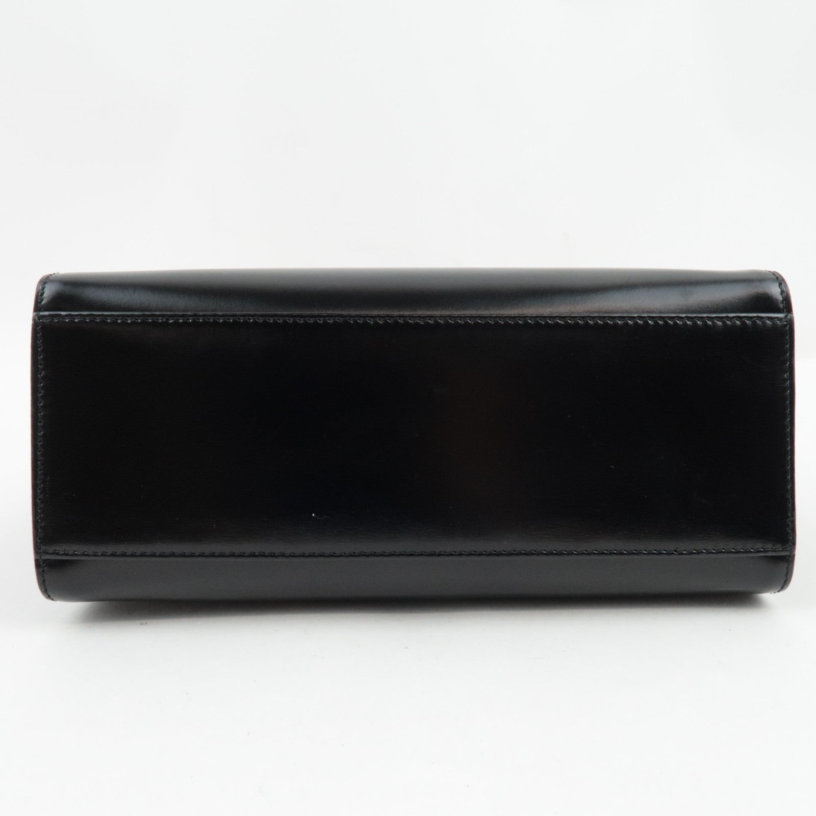 CELINE 2 Way Hand Bag Leather Black *Dust bag, Strap