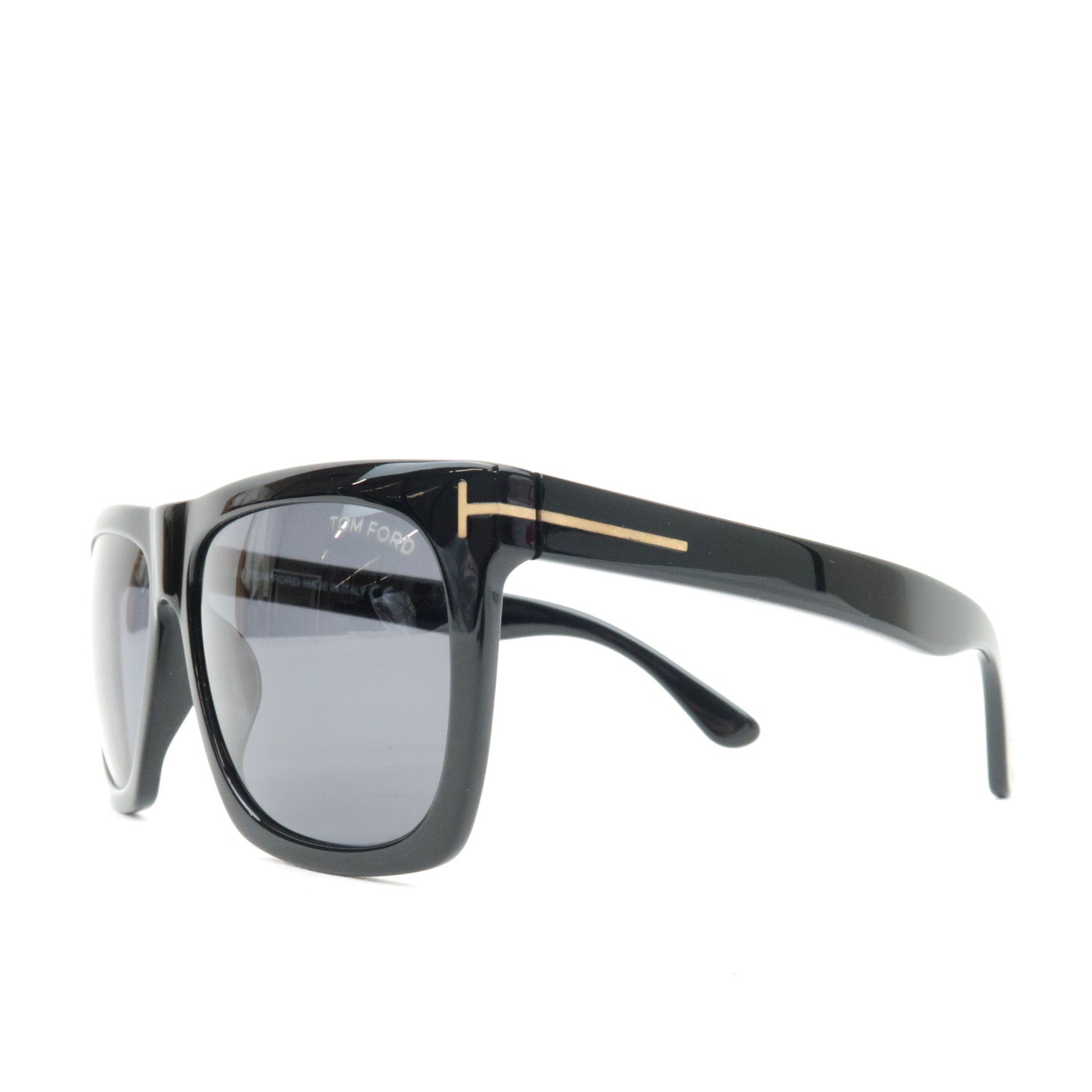 TOM FORD Morgan Sunglasses TF513 01A 57□16 140.3 Black *Case, Cloth