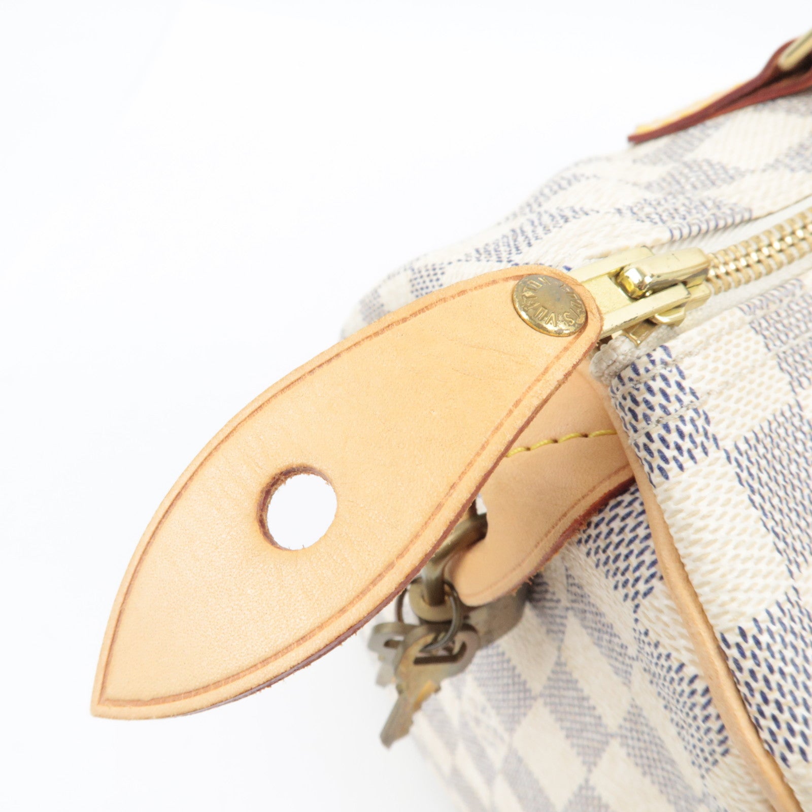Louis Vuitton Damier Azur Speedy 30 Handbag N41533 SP1006 *Key Lock