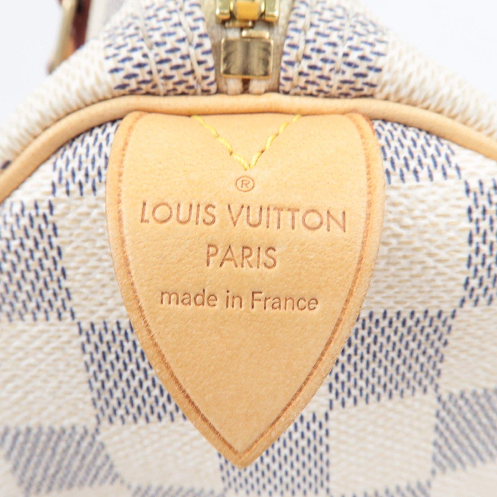 Louis Vuitton Damier Azur Speedy 30 Handbag N41533 SP1006 *Key Lock