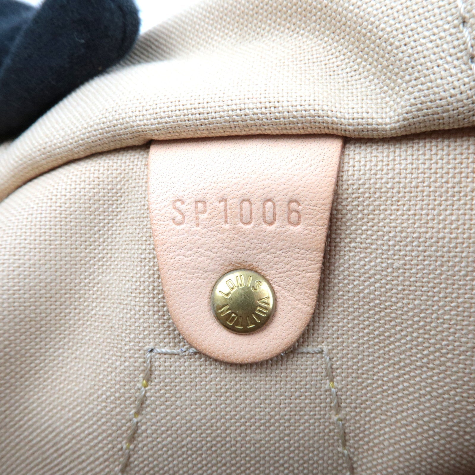 Louis Vuitton Damier Azur Speedy 30 Handbag N41533 SP1006 *Key Lock