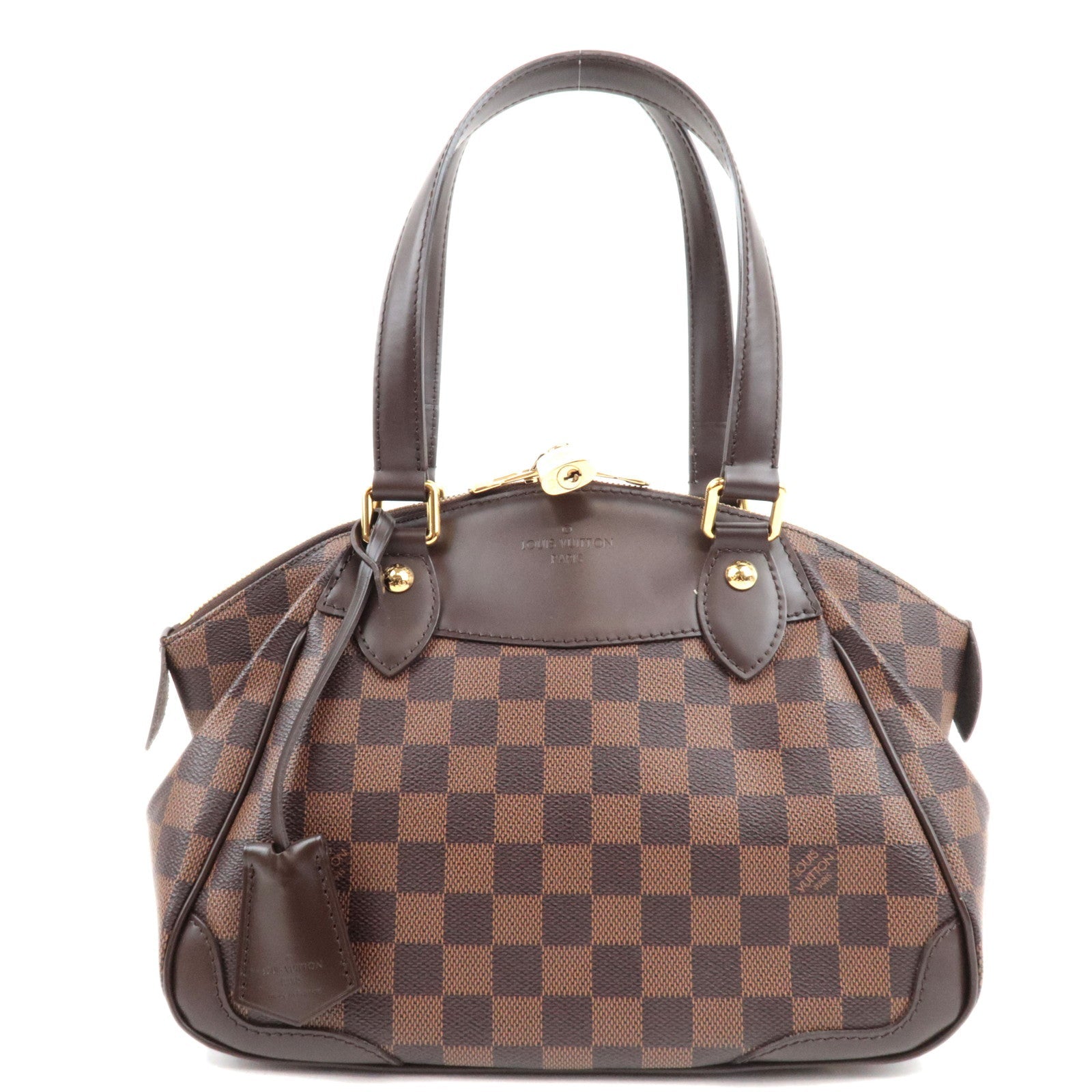 Louis Vuitton Damier Canvas Verona PM Hand Bag N41117 DU4181 *Dust Bag, Key Lock, Crochette77025