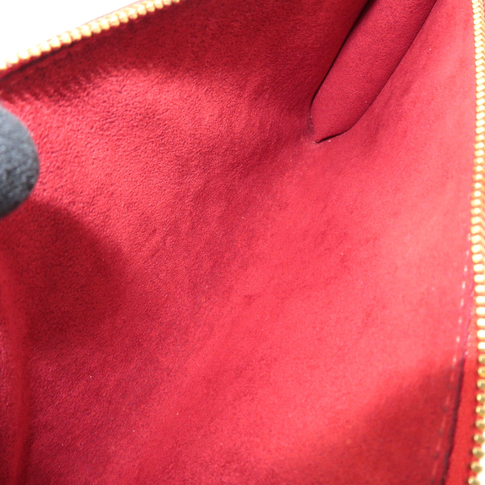 Louis Vuitton Epi Pochette Accessories Hand Bag Castilian Red M52947 AR0010