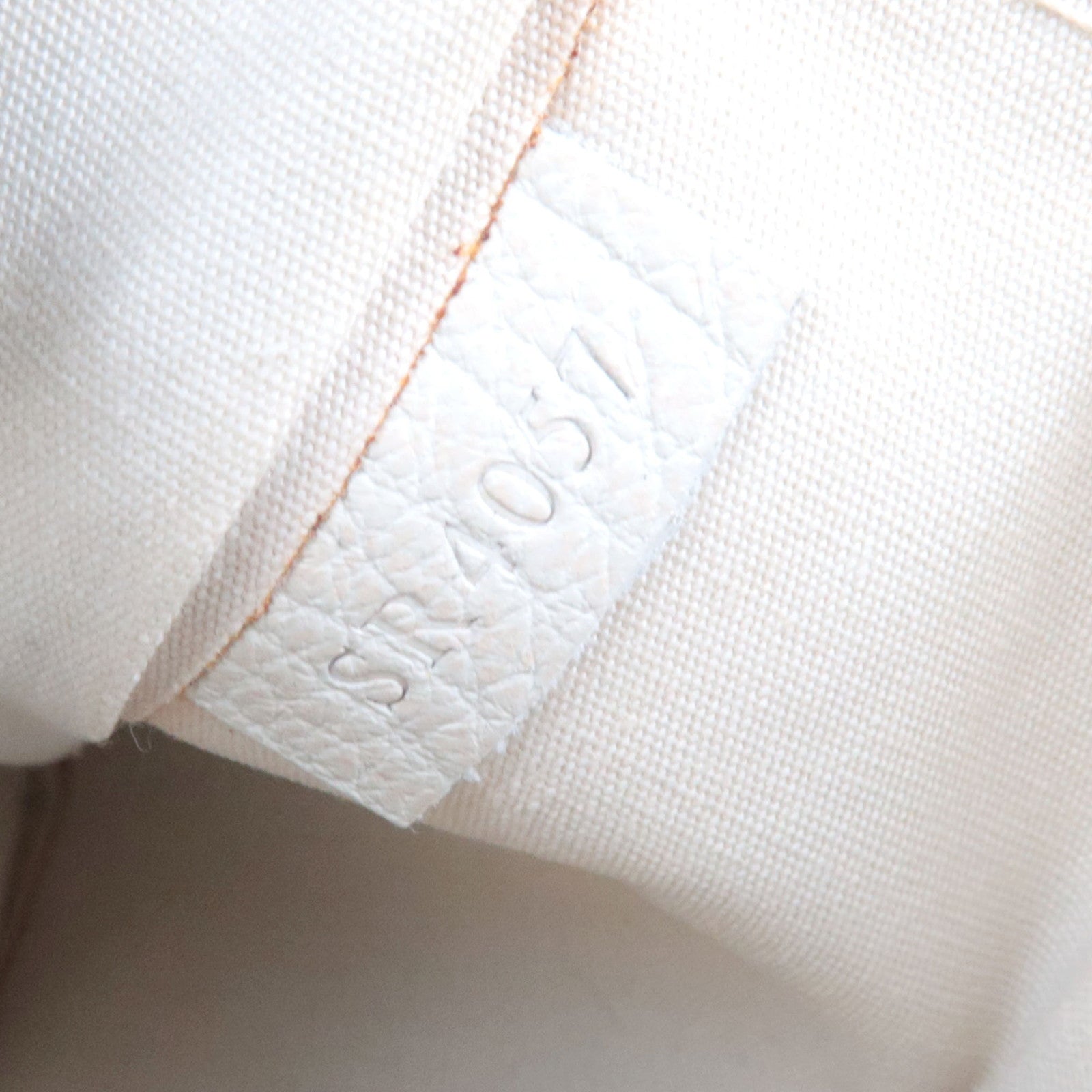 Louis Vuitton Monogram Mini Lin Marina PM 2Way Hand Bag Blue M95494 SR4057 *Strap