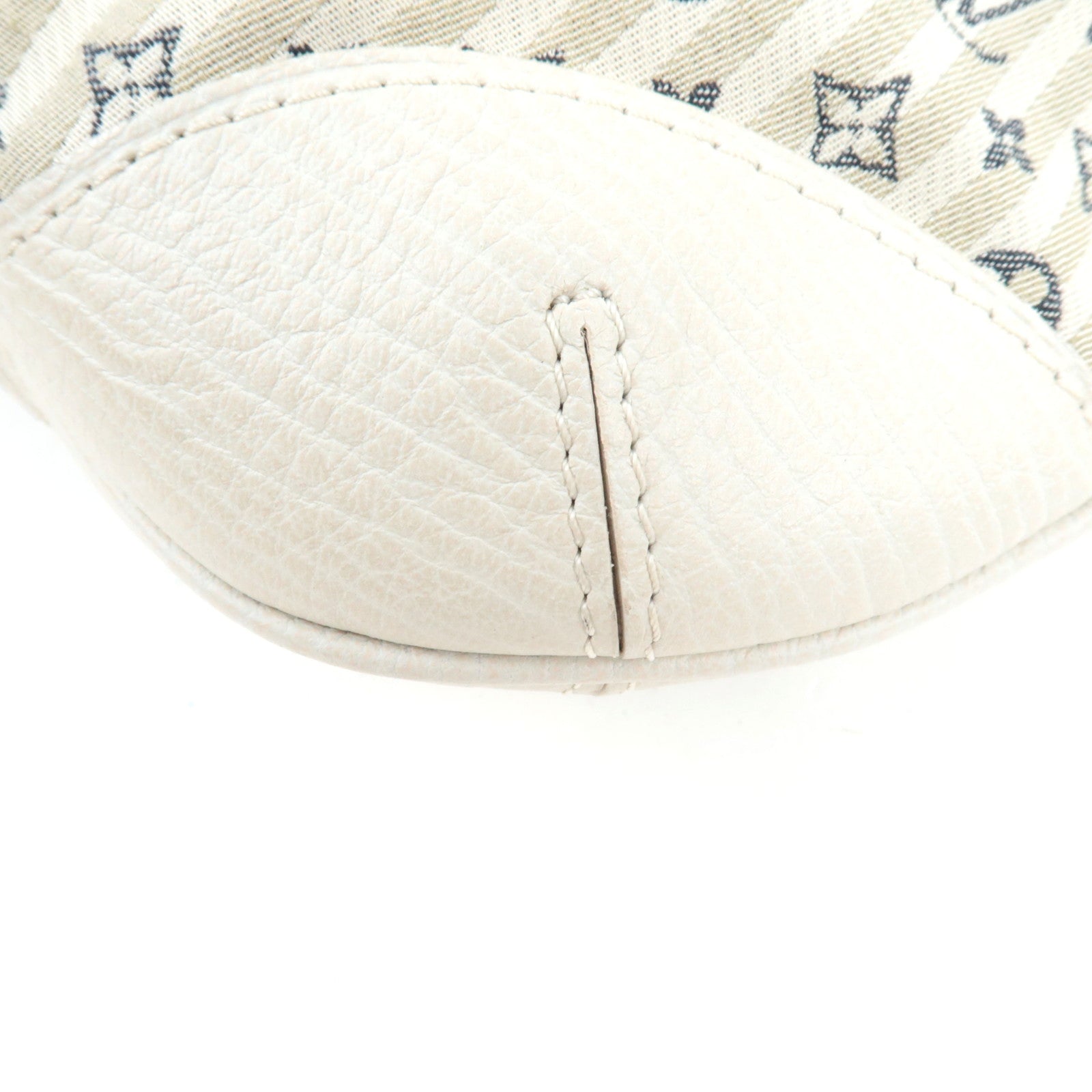 Louis Vuitton Monogram Mini Lin Marina PM 2Way Hand Bag Blue M95494 SR4057 *Strap