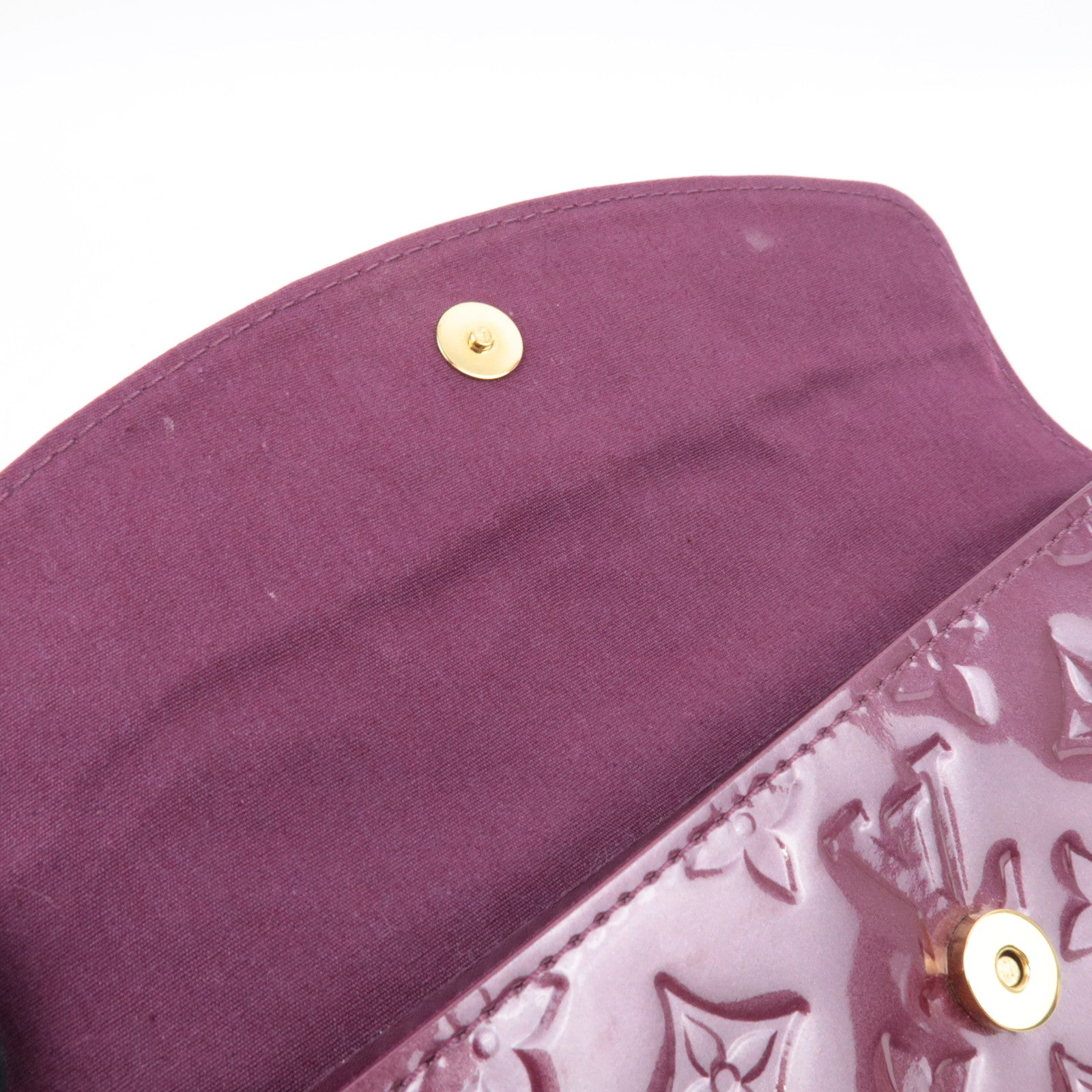 Louis Vuitton Monogram Vernis Sunset Boulevard Shoulder bag Violet M93571 TH3068 *Dust bag