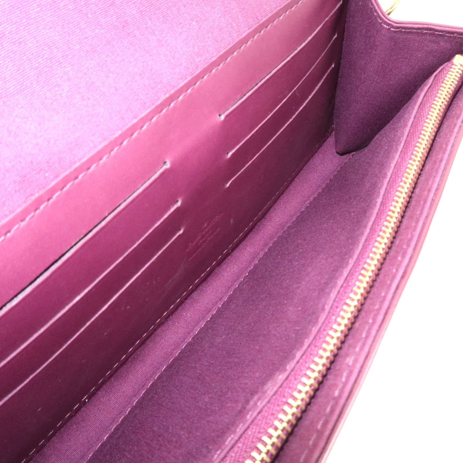 Louis Vuitton Monogram Vernis Sunset Boulevard Shoulder bag Violet M93571 TH3068 *Dust bag