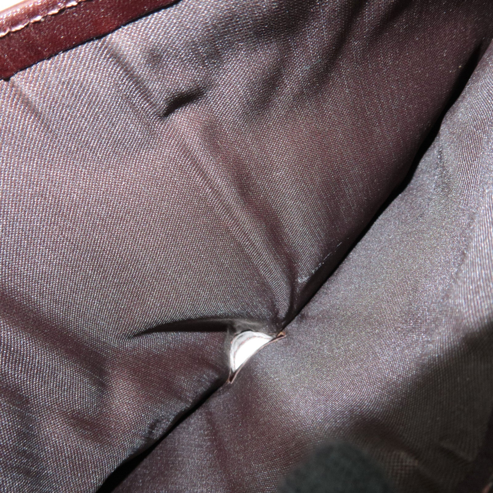 FENDI Zucca Tri-Fold Wallet Canvas Leather Brown Black 30729 *Box