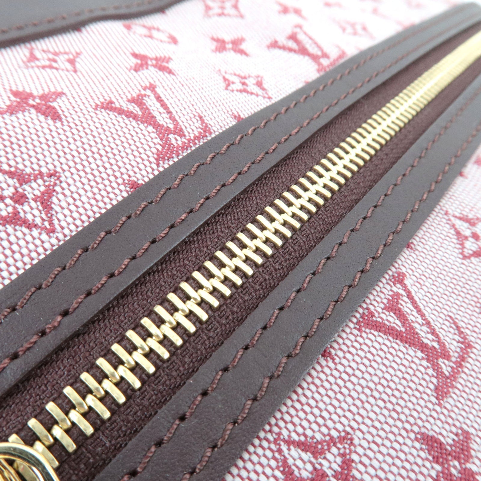 Louis Vuitton Monogram Mini Lucille PM Handbag Cerise M92678 SR1003 *Name tag