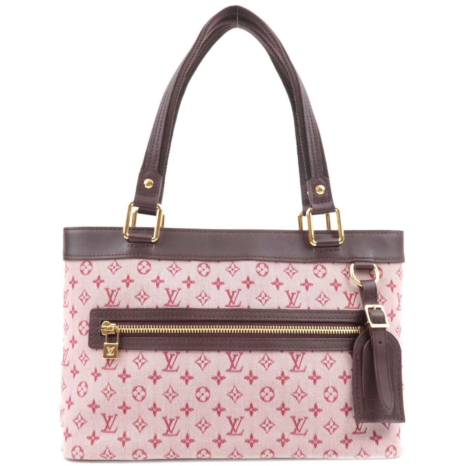 Louis Vuitton Monogram Mini Lucille PM Cerise M92678 SR1003 *Name tag77079