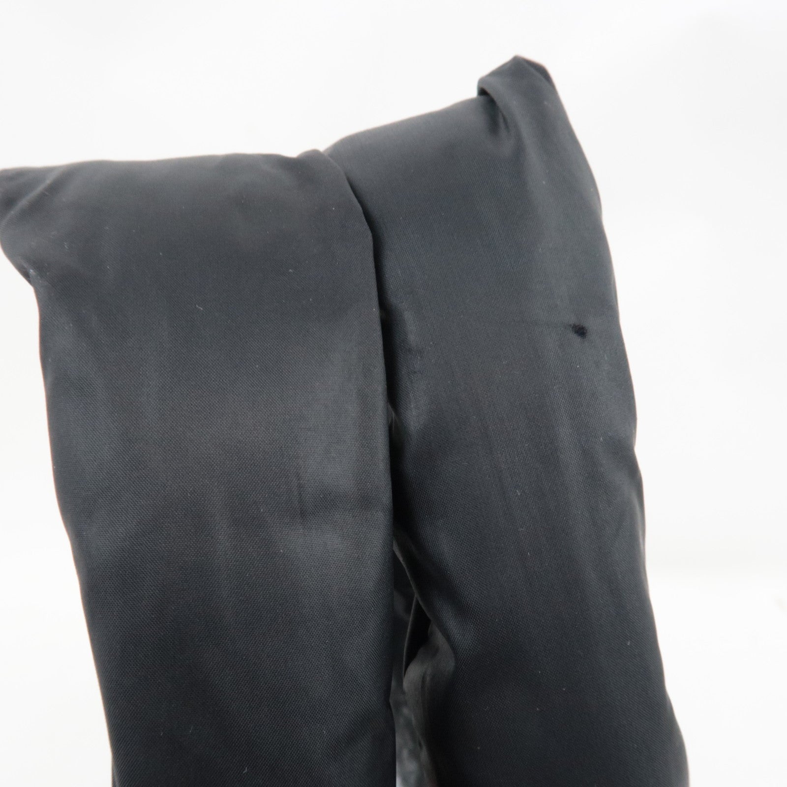 CHANEL Coco Cocoon Tote Bag Nylon Khaki Black A48610 *Dust bag