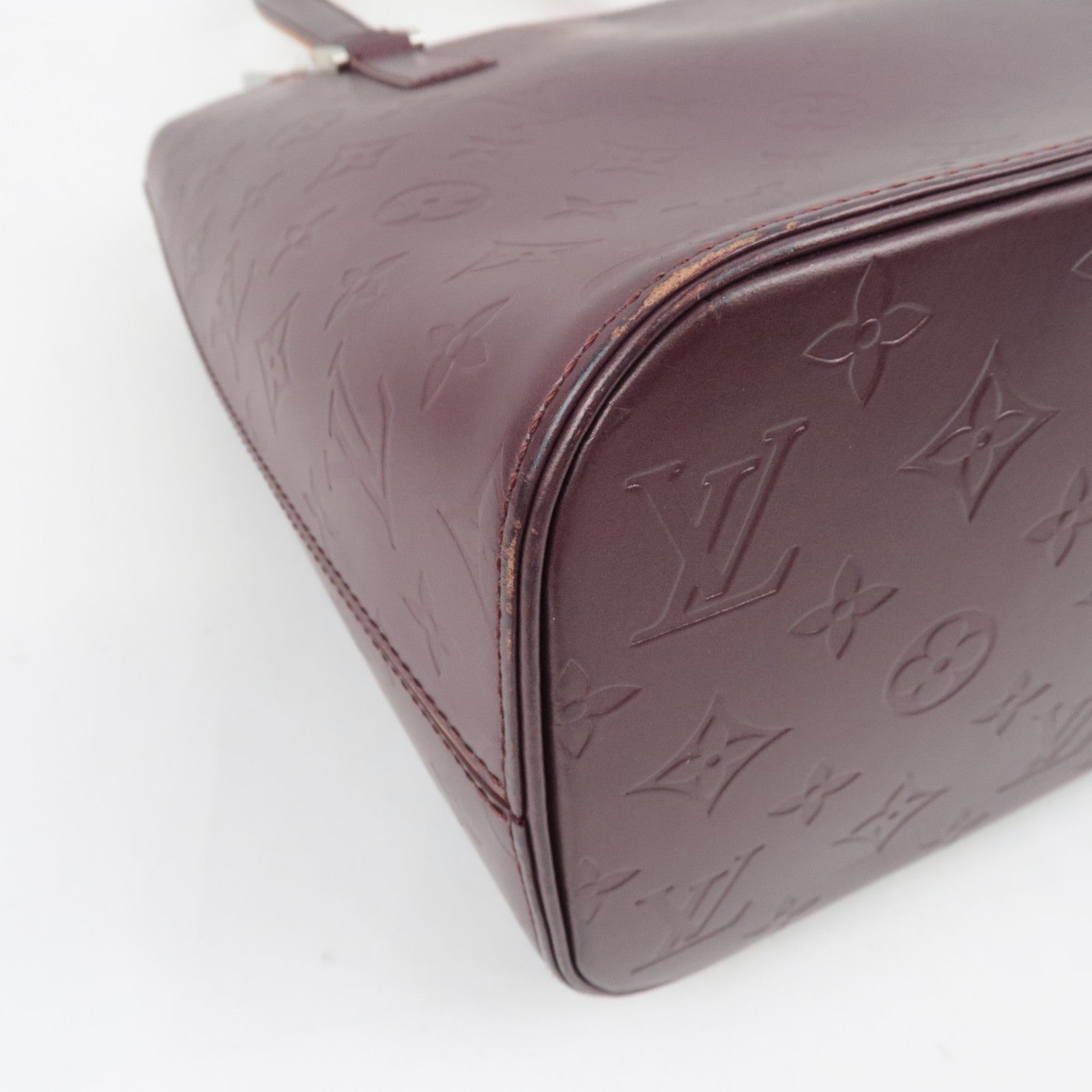 Louis Vuitton Monogram Matte Stockton Tote Bag Violet M55116 CA1002