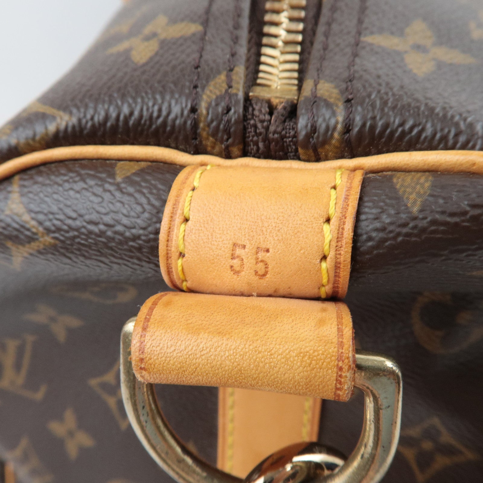 Louis Vuitton Monogram Keepall Bandouliere 55 Travel bag M41414 MB0055 *Strap, Name tag, Poignet