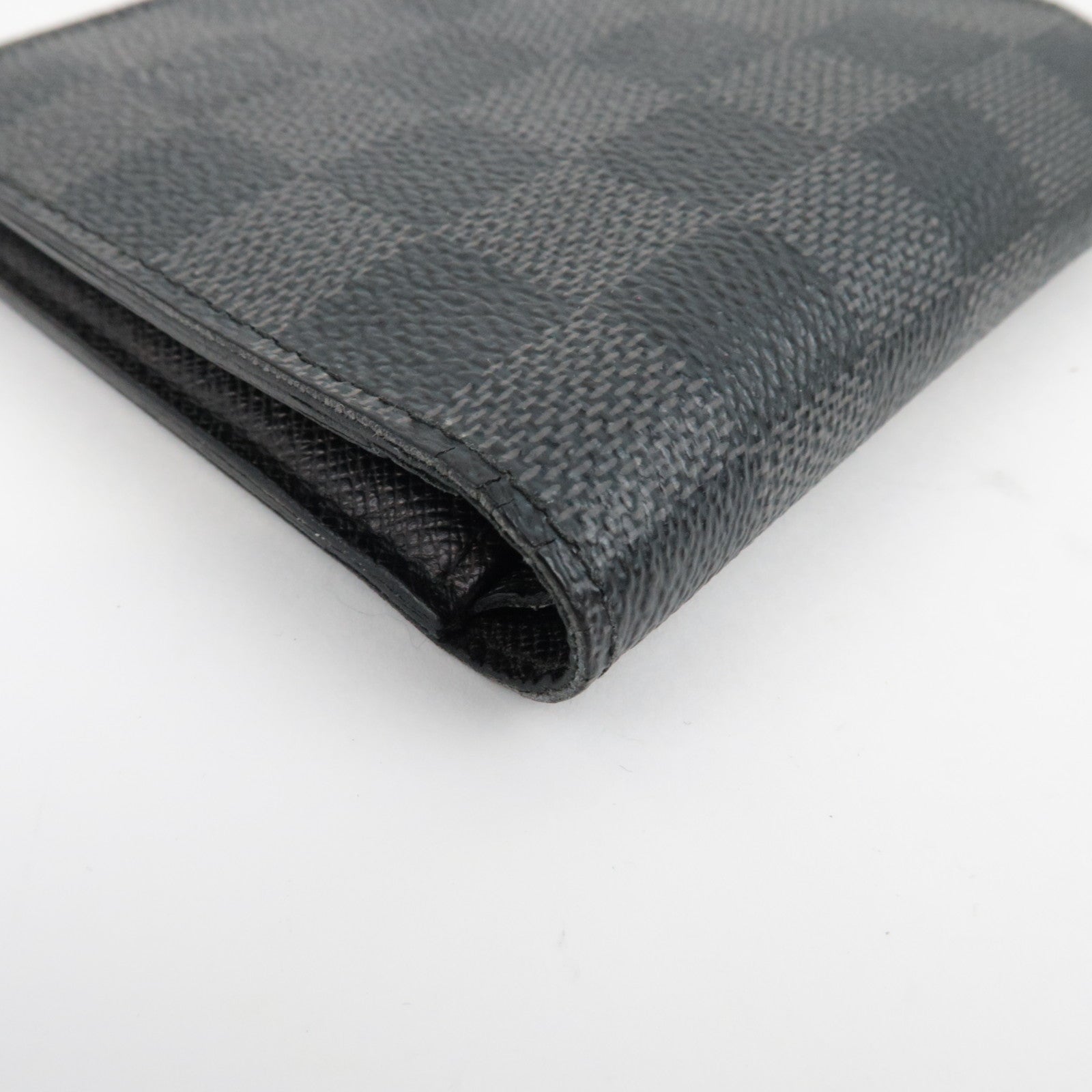 Louis Vuitton Damier Graphite Portefeuille Marco Bi-Fold Wallet N62664 CA0059