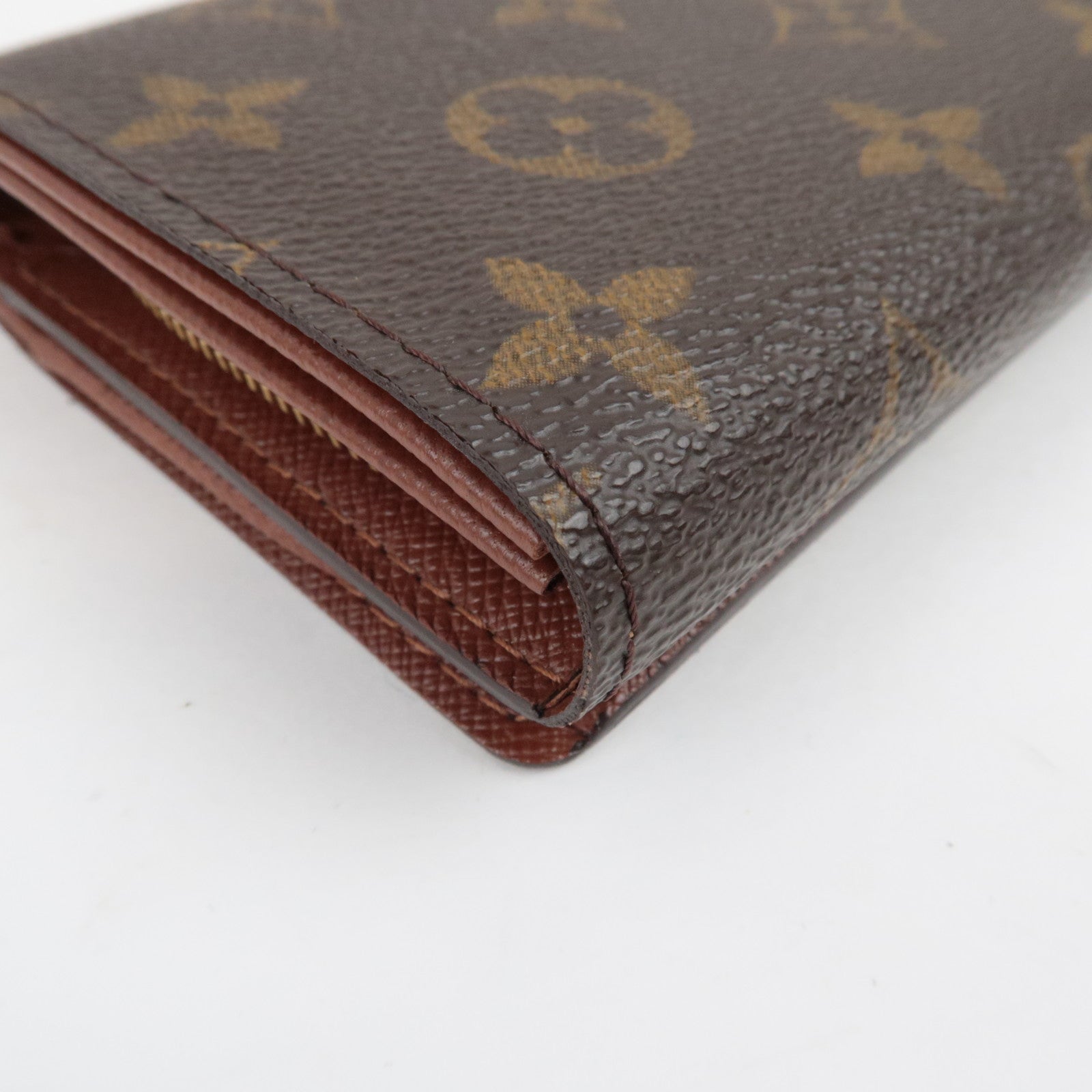 Louis Vuitton Monogram Porte Monnaie Billets Tresor Wallet M61730 CA0074