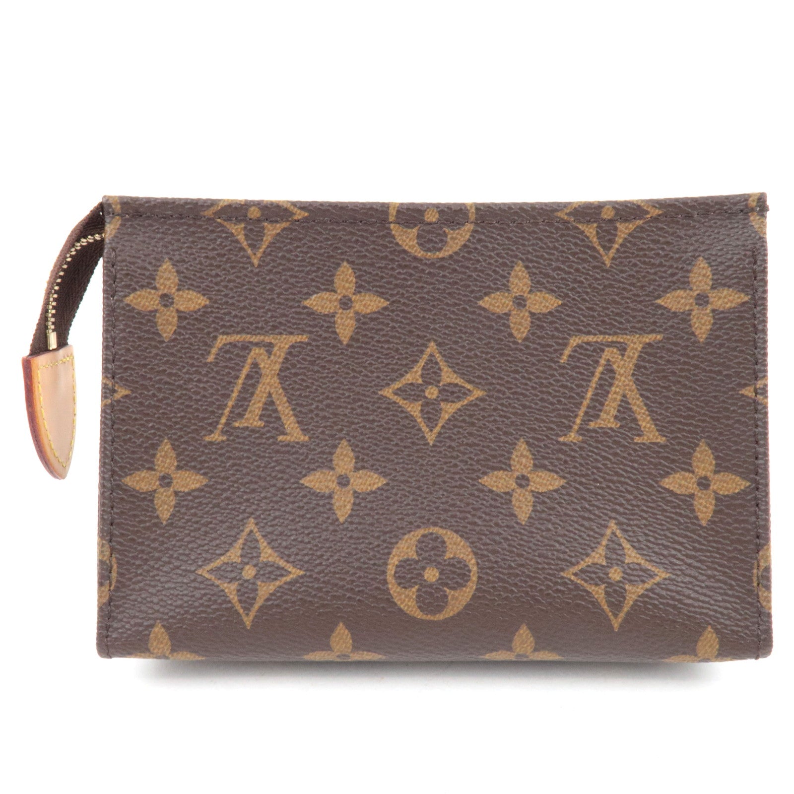 Louis Vuitton Monogram Poche Toilette 15 Toiletry Cosmetic Pouch M47546 DU2101