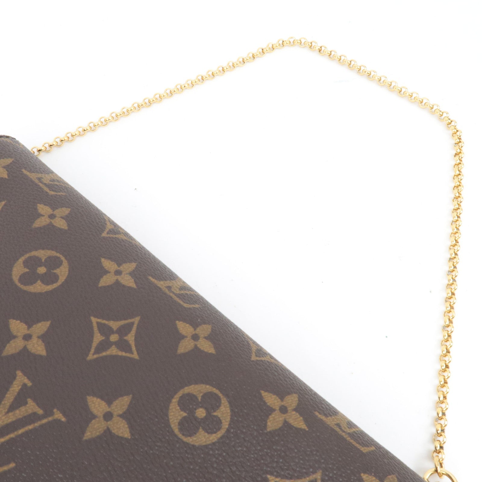 Louis Vuitton Monogram Favorite MM 2Way Shoulder Bag M40718 DU1126 *Strap