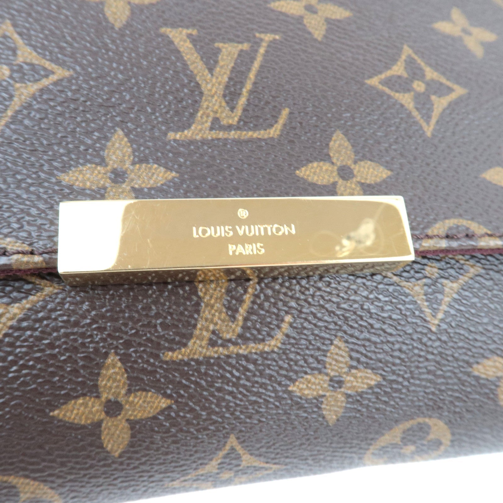 Louis Vuitton Monogram Favorite MM 2Way Shoulder Bag M40718 DU1126 *Strap