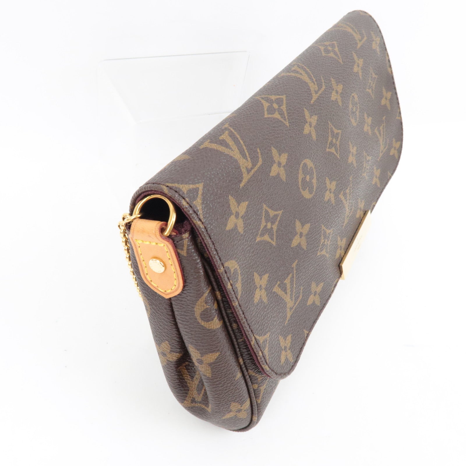 Louis Vuitton Monogram Favorite MM 2Way Shoulder Bag M40718 DU1126 *Strap