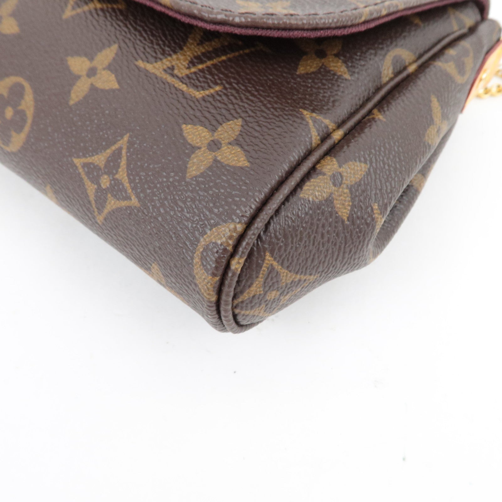 Louis Vuitton Monogram Favorite MM 2Way Shoulder Bag M40718 DU1126 *Strap