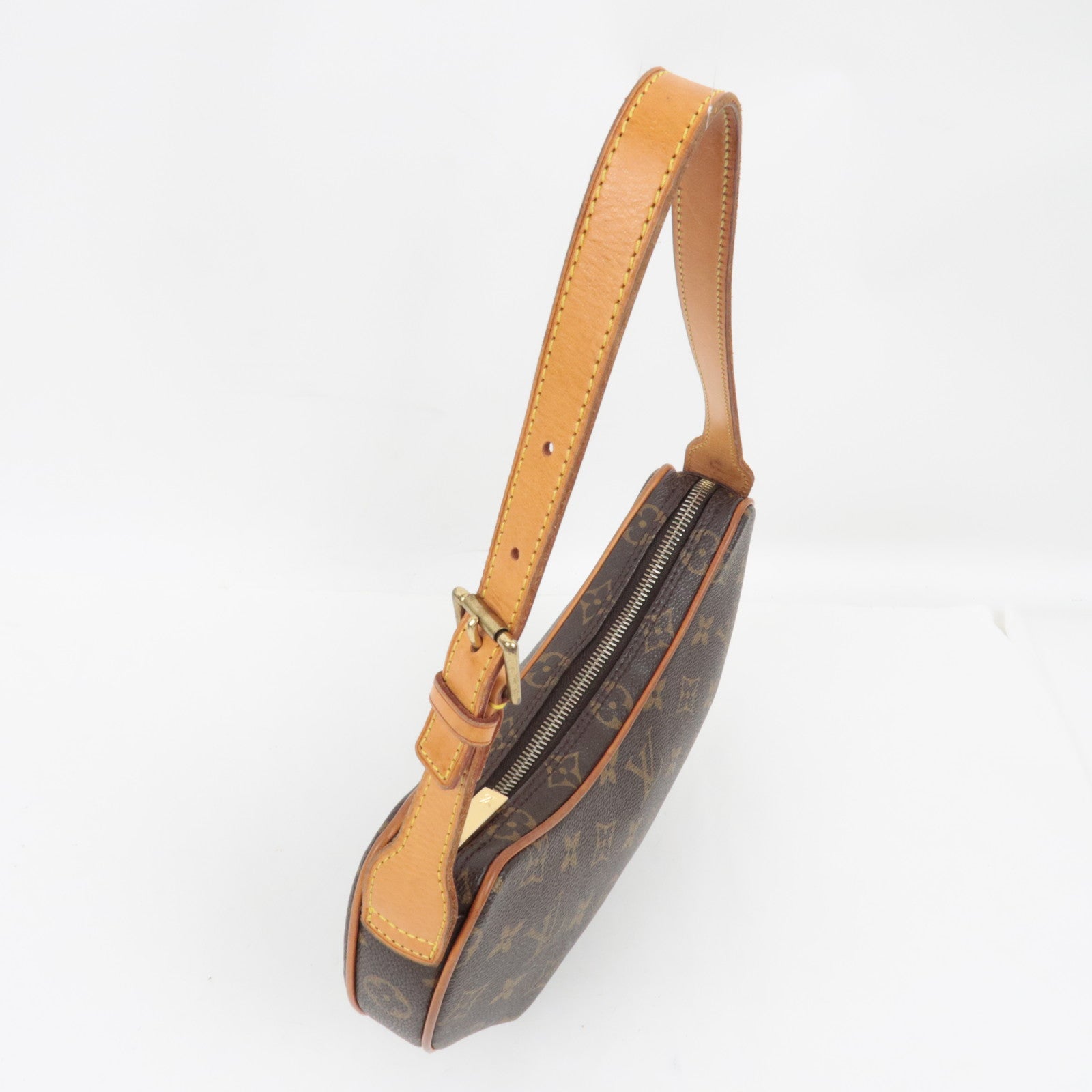 Louis Vuitton Monogram Pochette Croissant Shoulder Bag M51510 MI0073