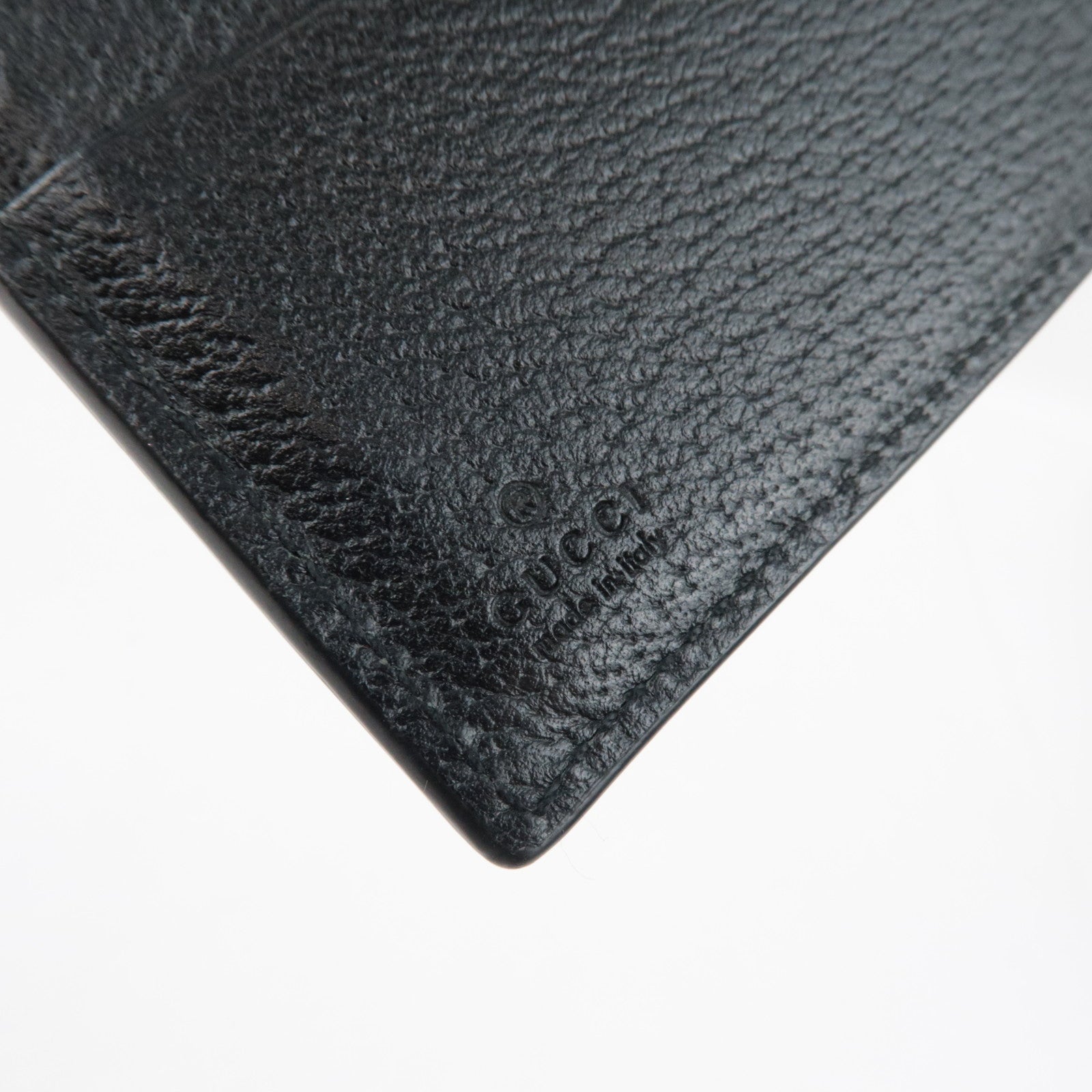 GUCCI Off The Grid Bi-Fold Wallet Canvas Leather Black 625574